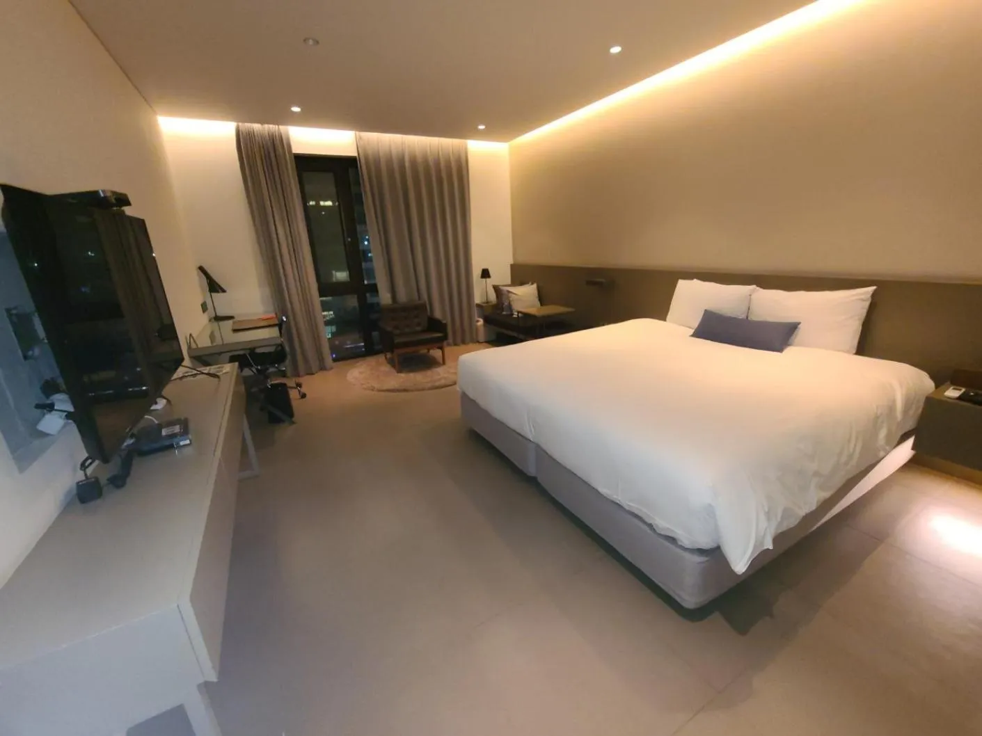 Bed in MD HOTEL Dongtan