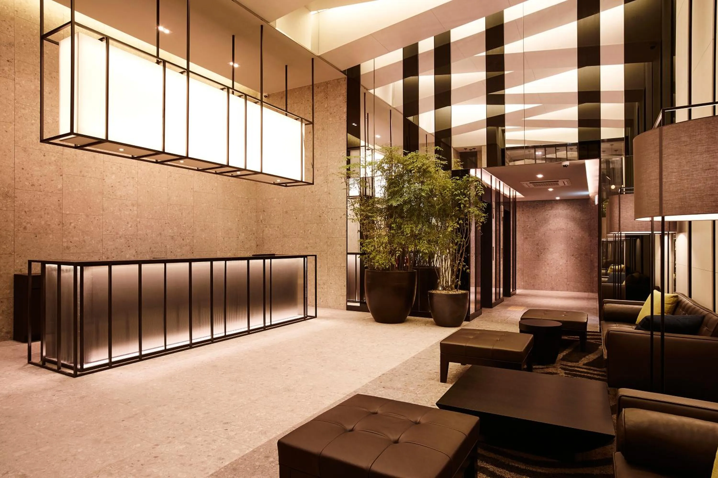 Lobby or reception in MD HOTEL Dongtan