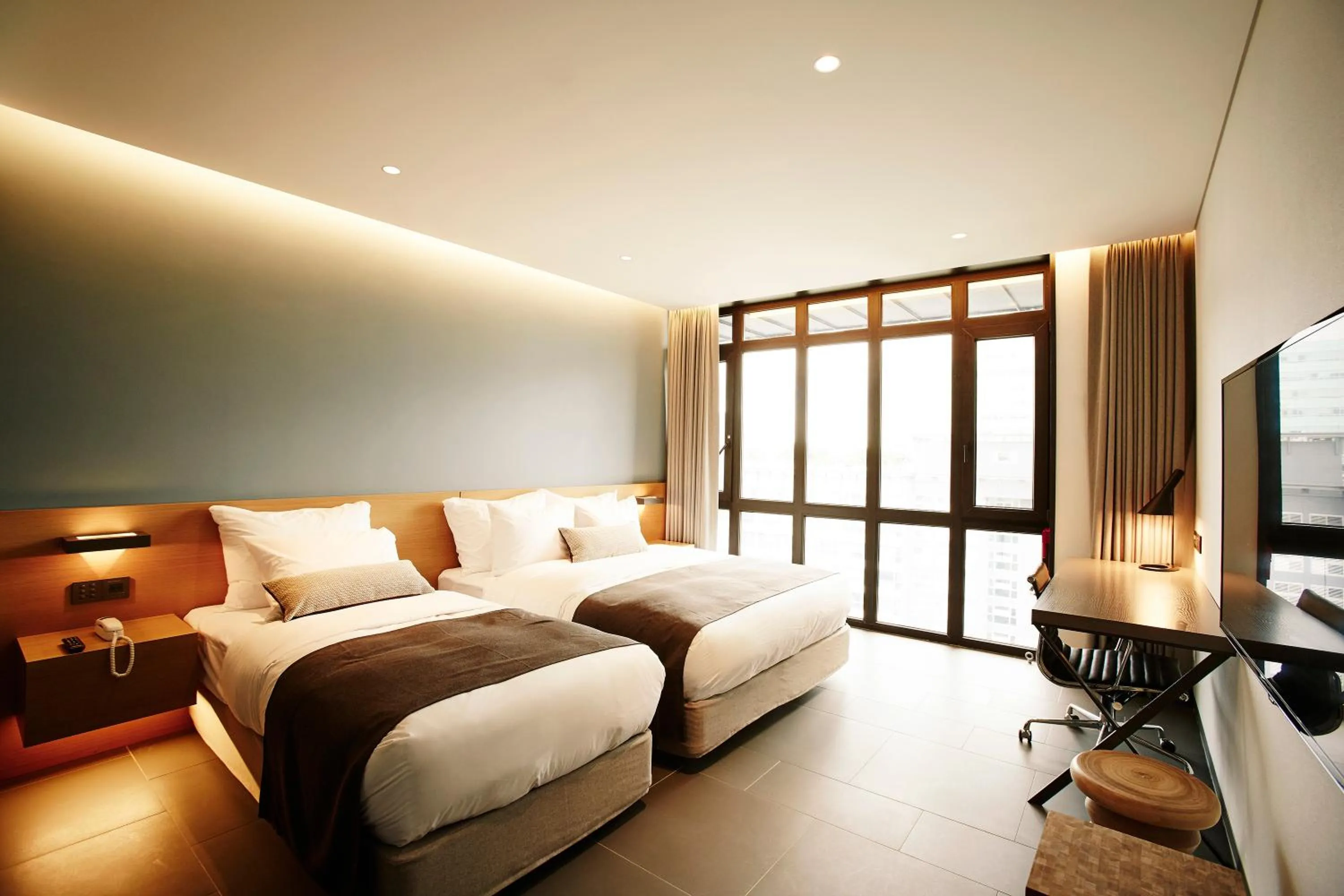 Bedroom, Bed in MD HOTEL Dongtan