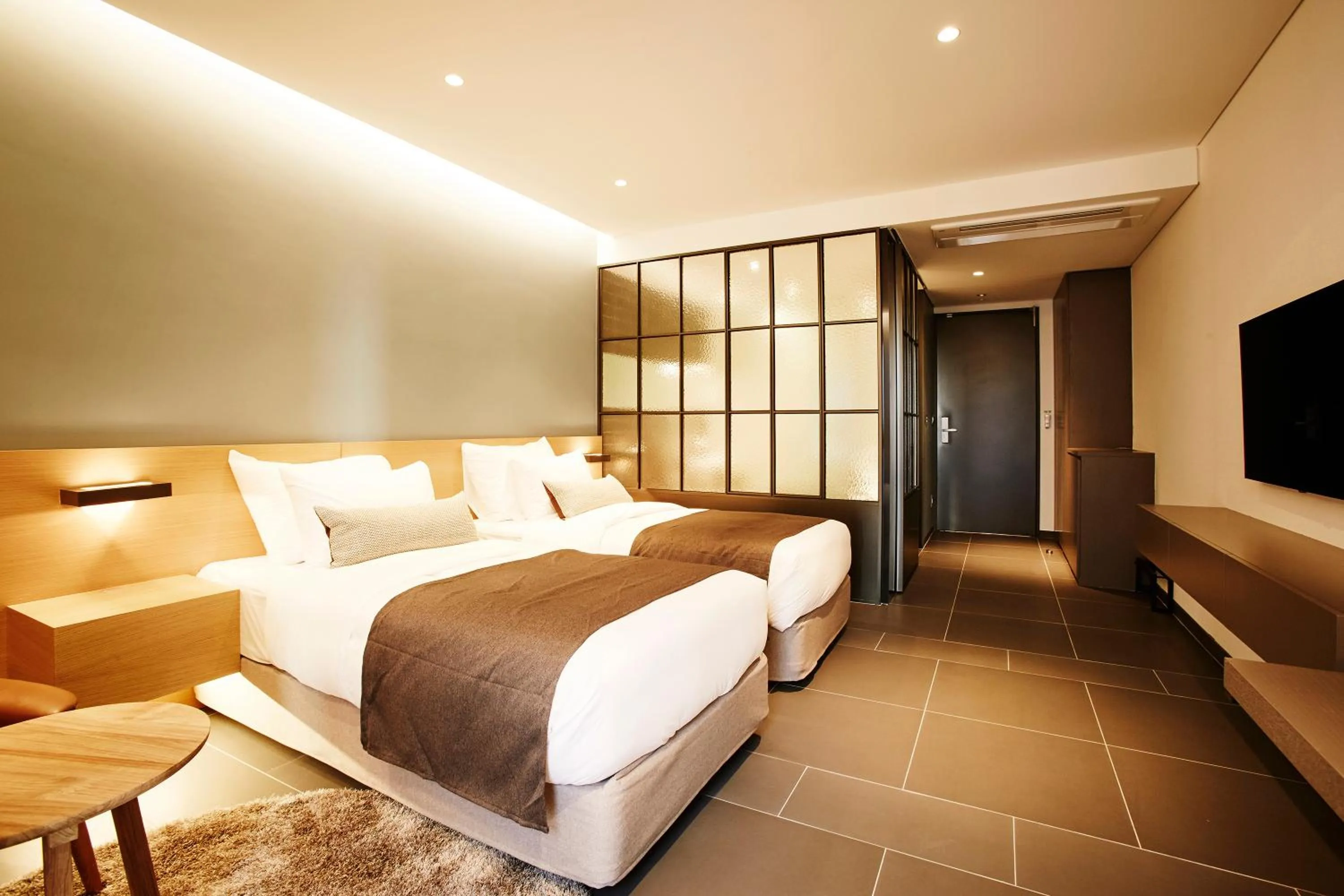 Bed in MD HOTEL Dongtan