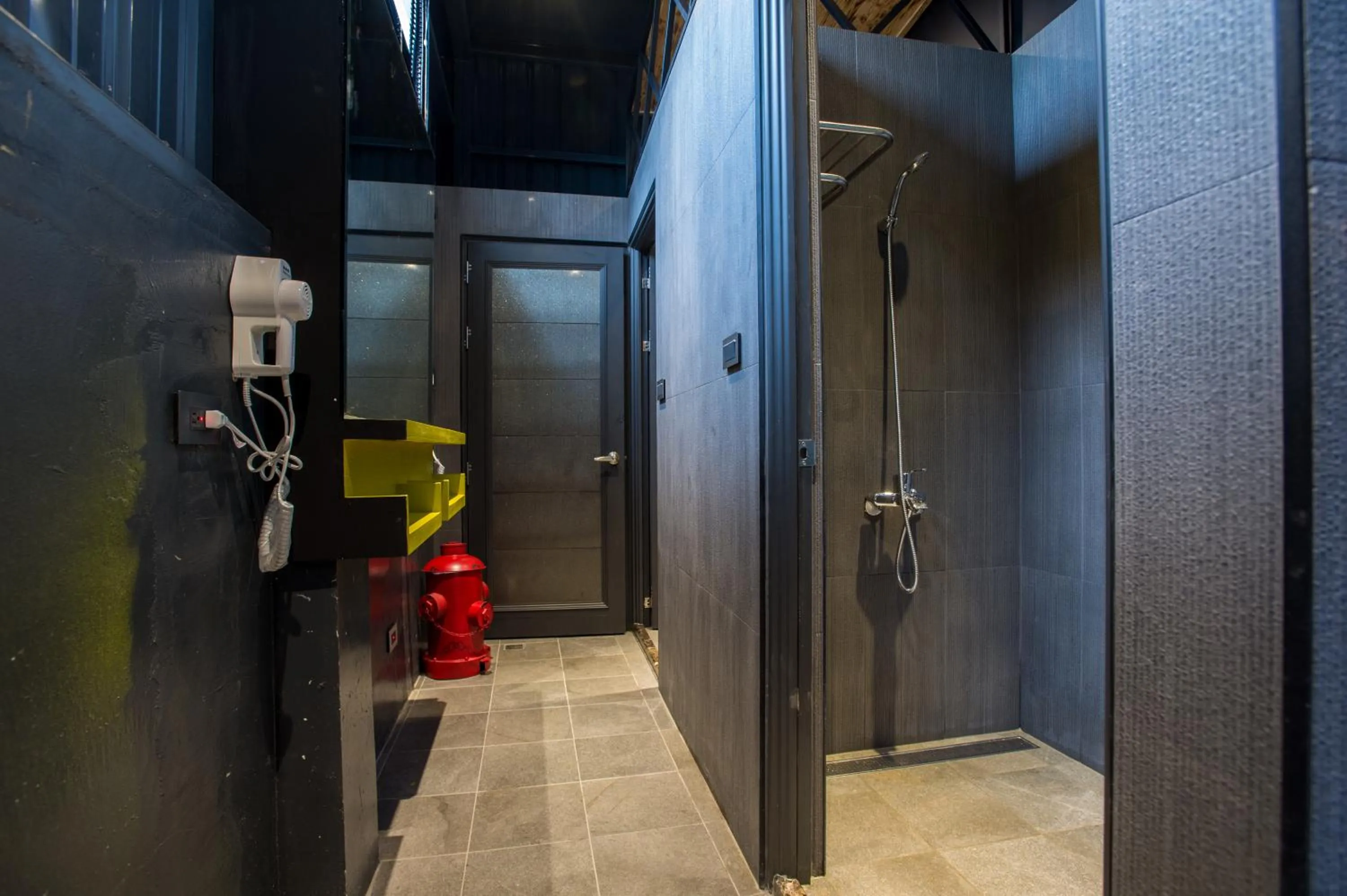 Shower in Just Walk Backpacker Hostel