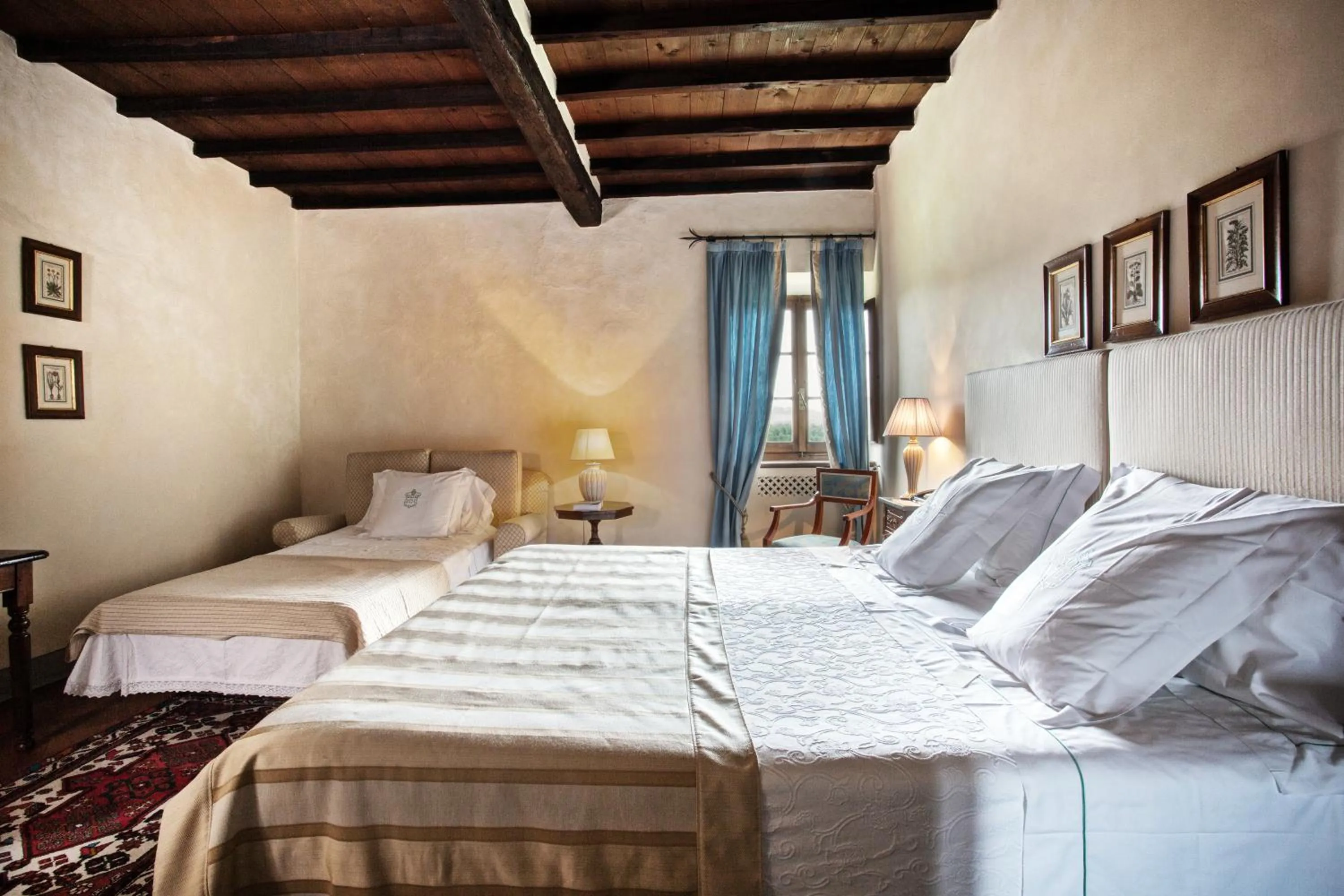 Bedroom, Bed in Castello di Spaltenna Exclusive Resort & Spa