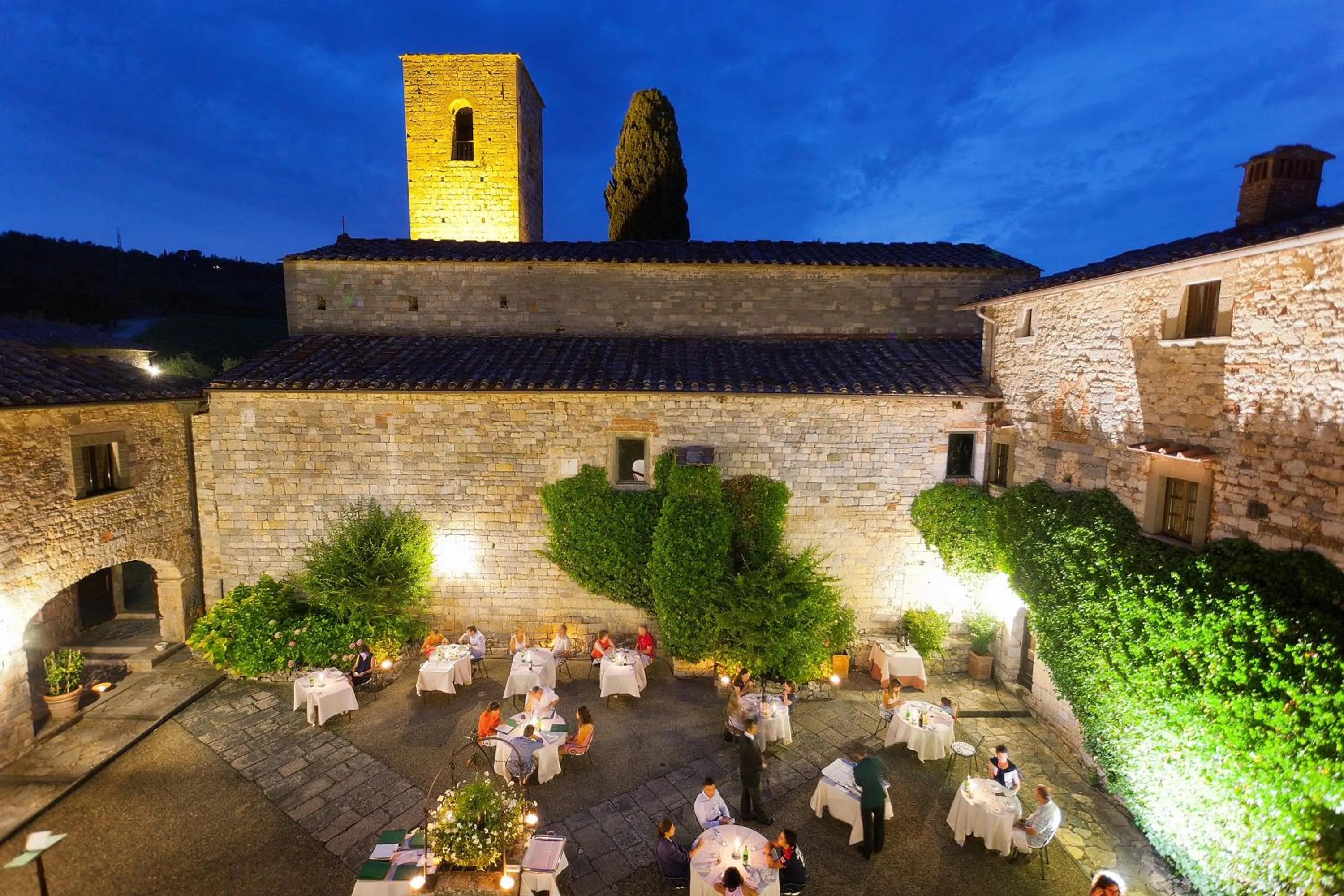 Restaurant/places to eat in Castello di Spaltenna Exclusive Resort & Spa