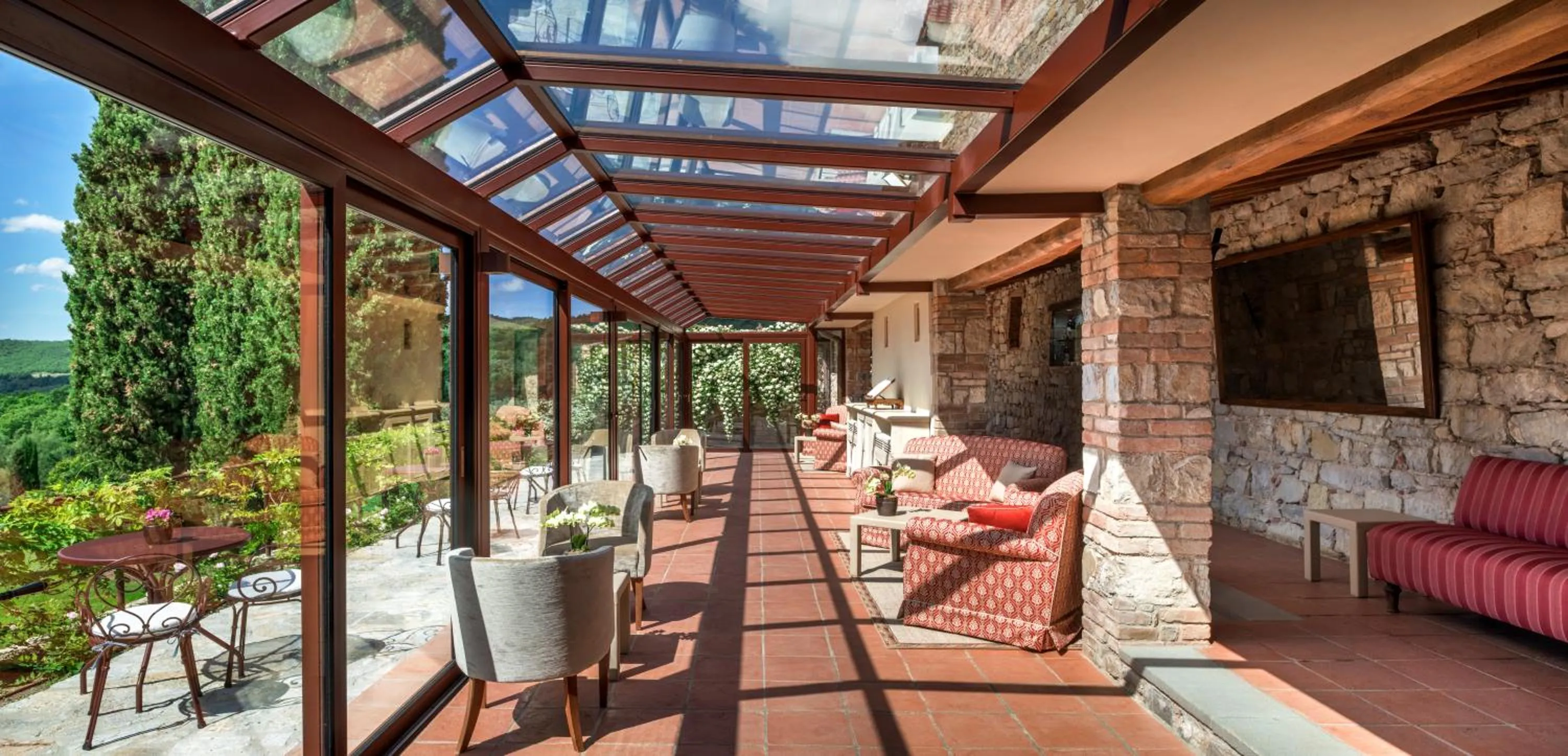 Lobby or reception in Castello di Spaltenna Exclusive Resort & Spa