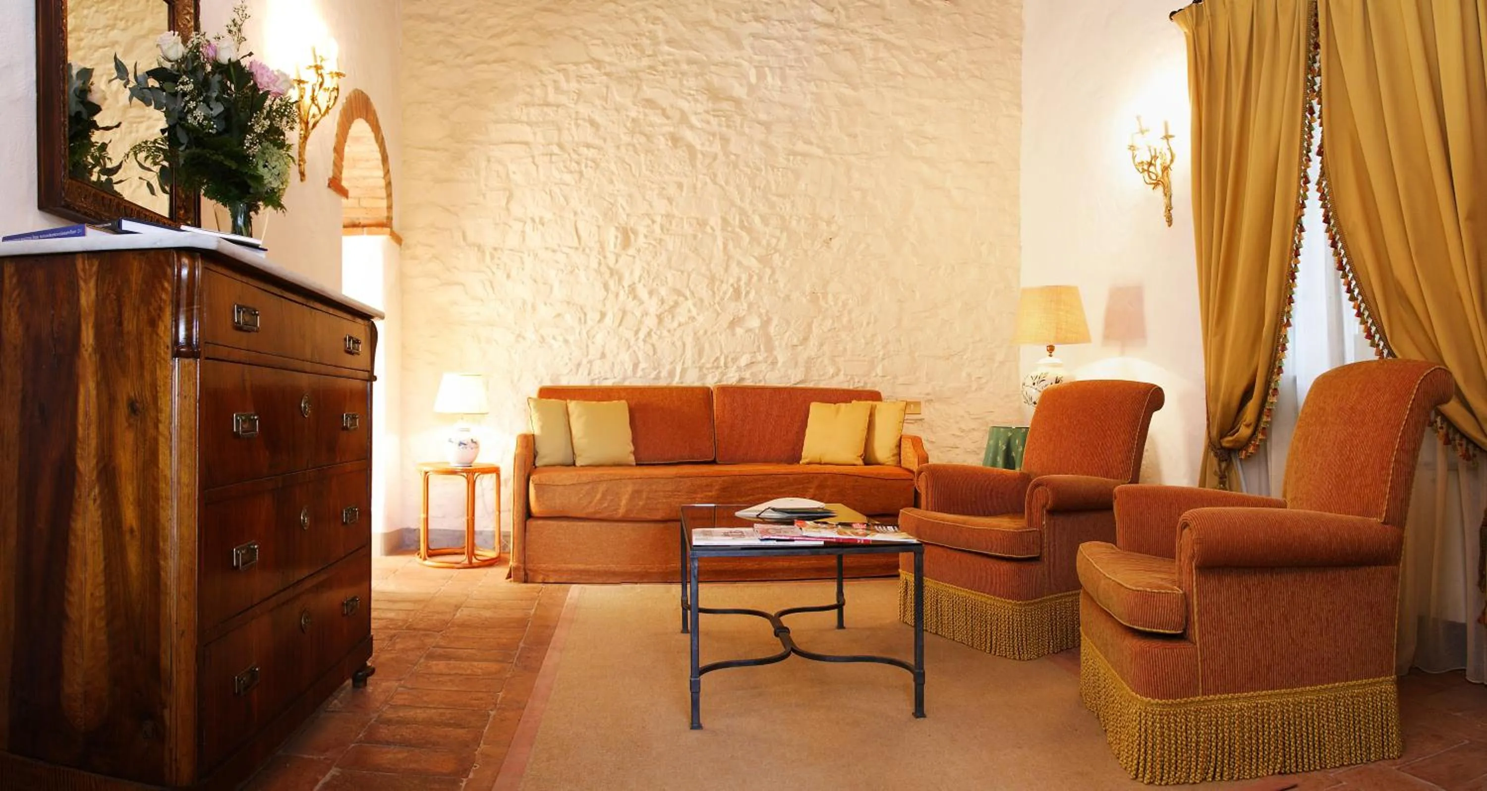 Seating area in Castello di Spaltenna Exclusive Resort & Spa