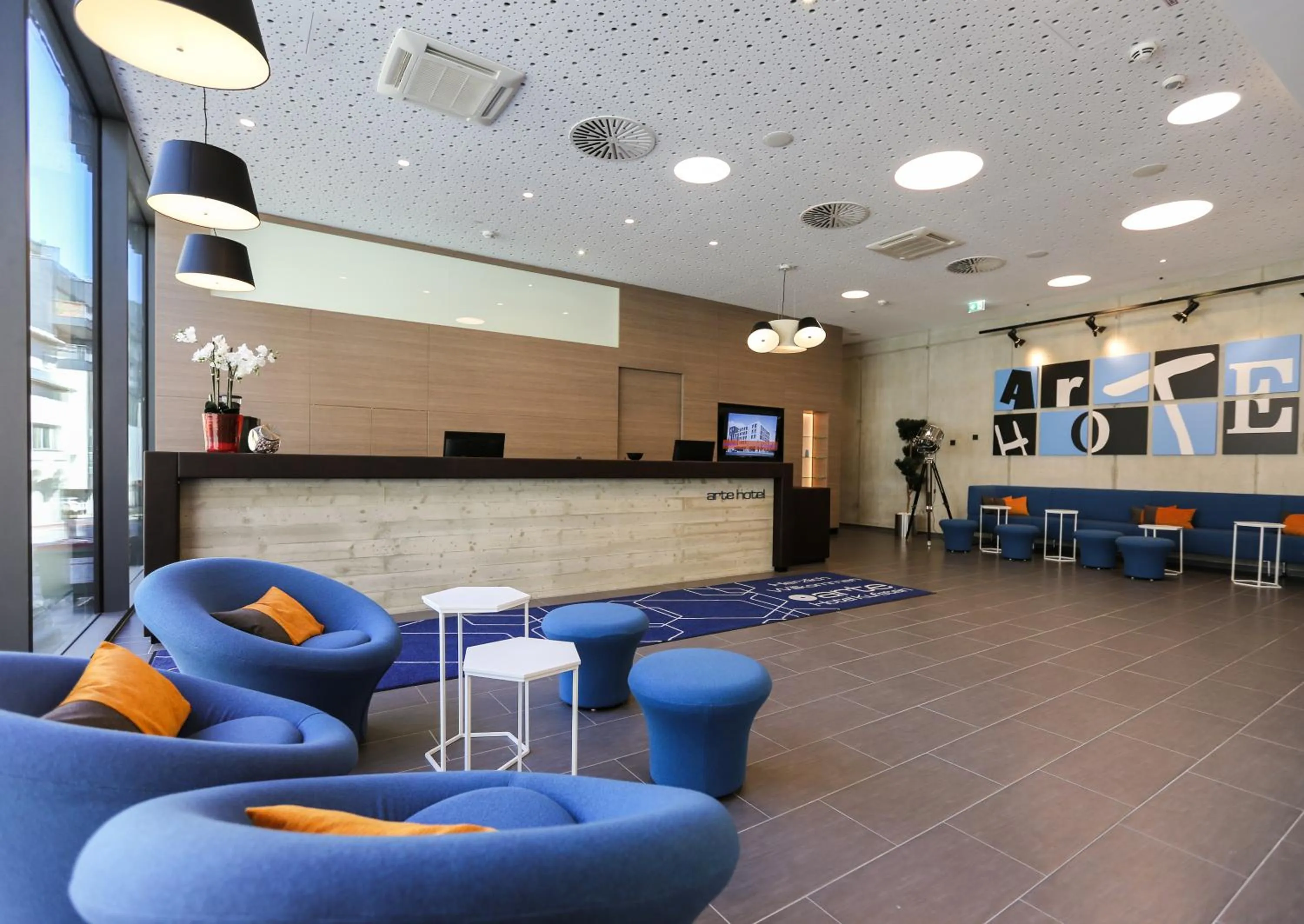 Lobby or reception in arte Hotel Kufstein