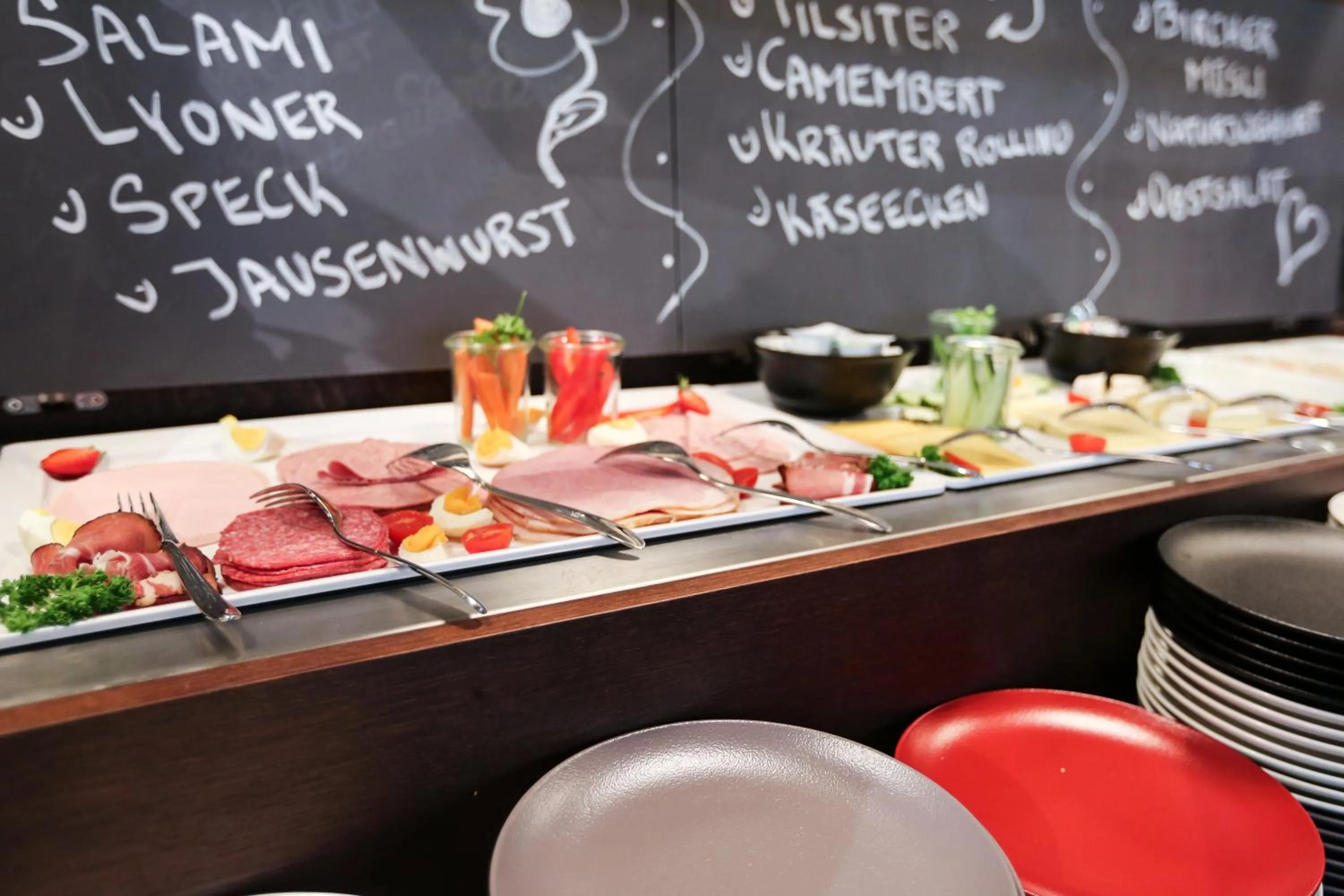 Continental breakfast in arte Hotel Kufstein