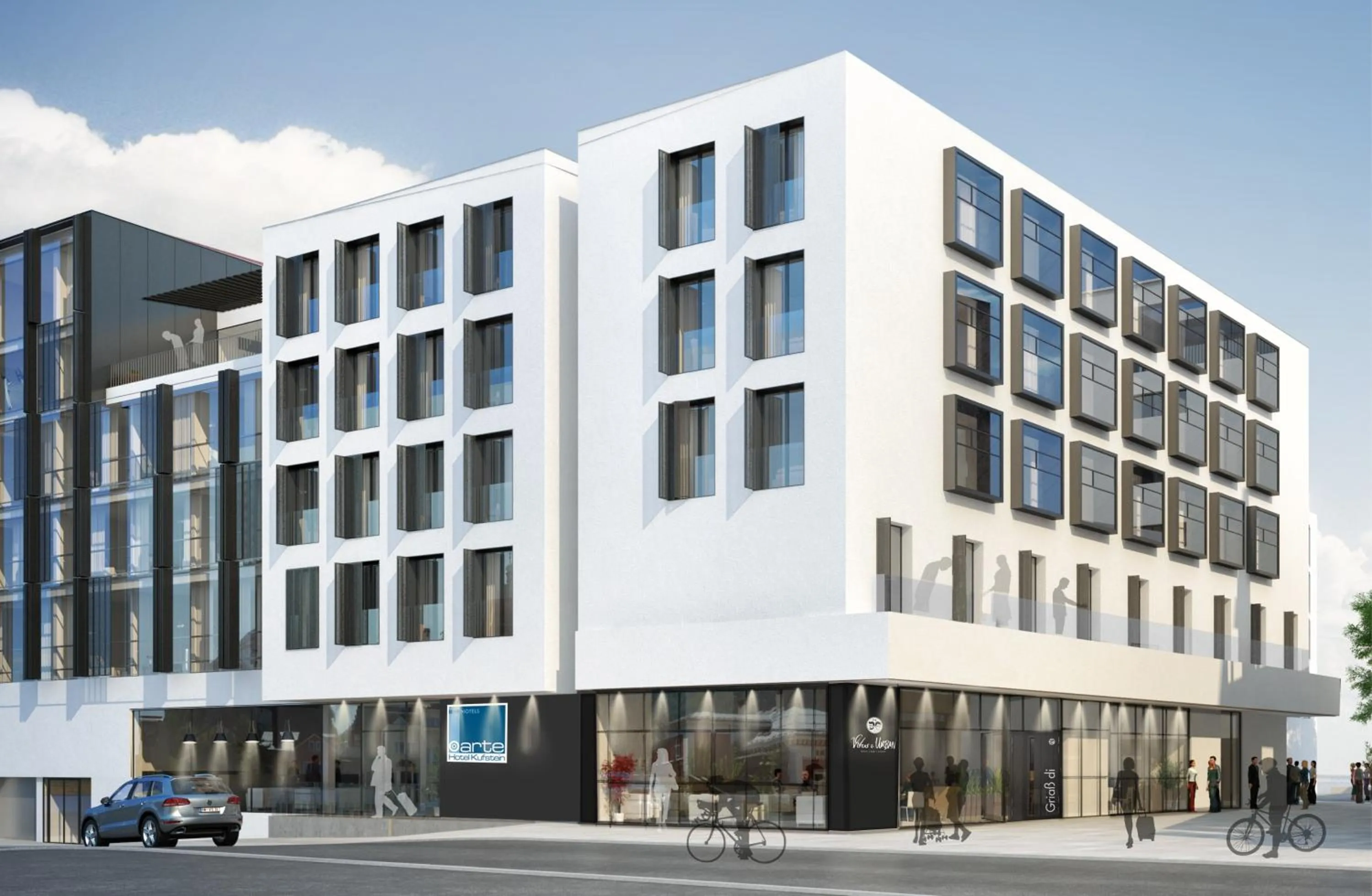 Property building in arte Hotel Kufstein