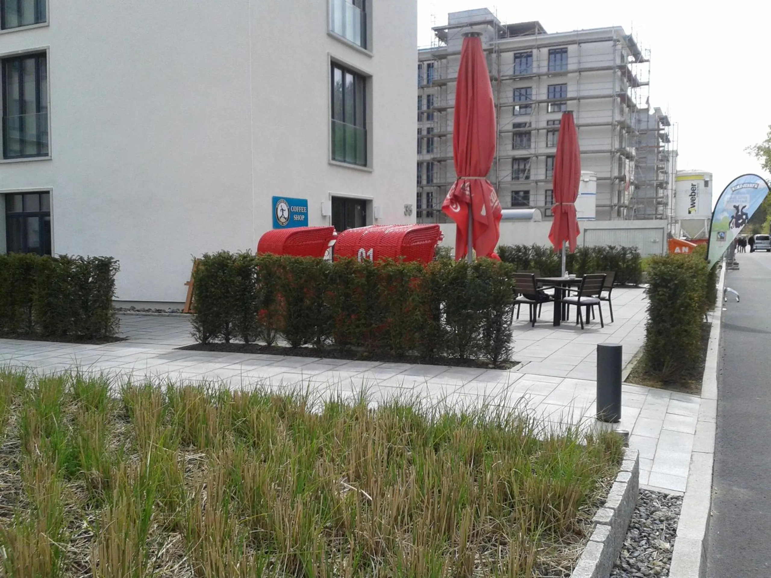 Restaurant/places to eat in Prora Solitaire Apartment mit Meerblick Block 2