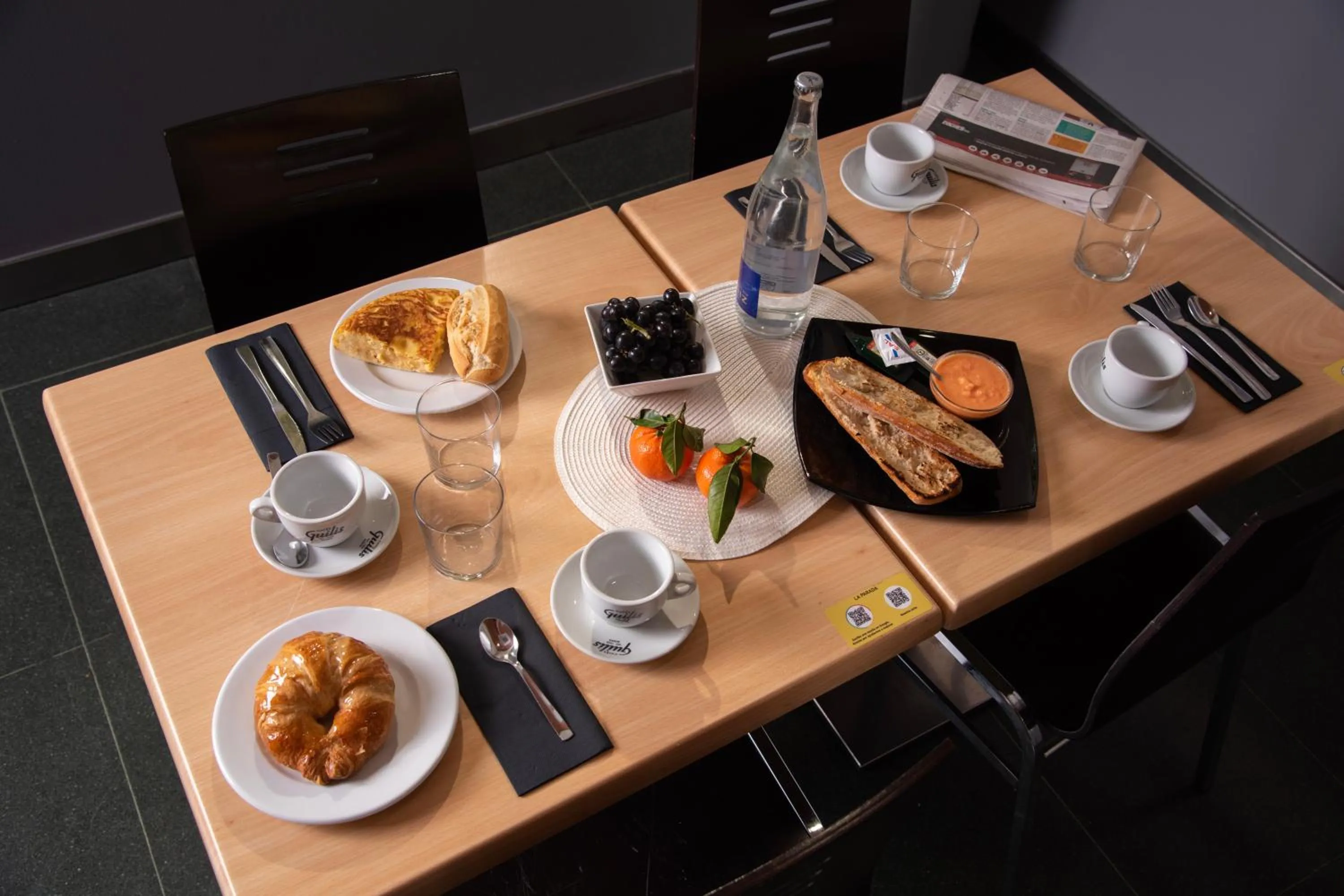 Breakfast in Hotel La Parada