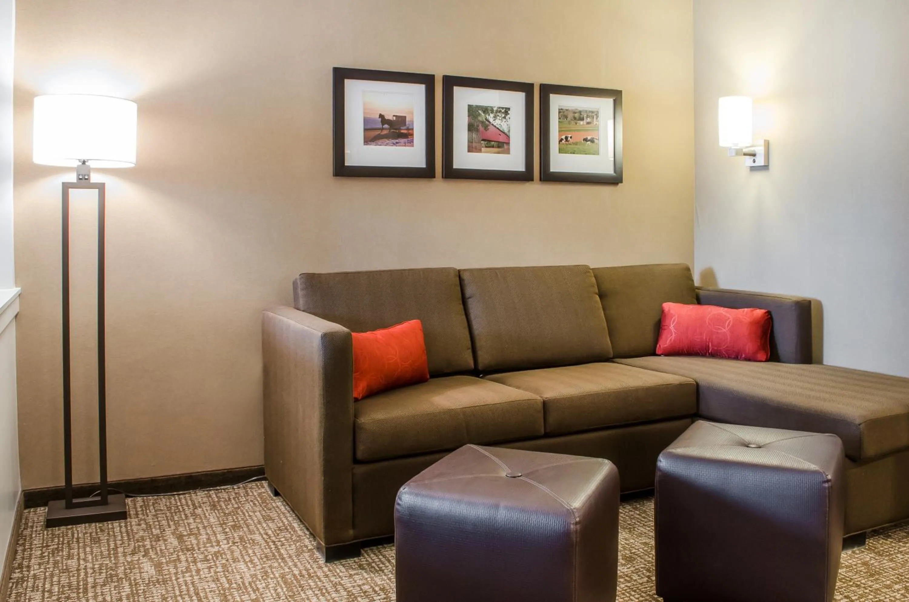 Seating area in Comfort Suites Manheim - Lancaster
