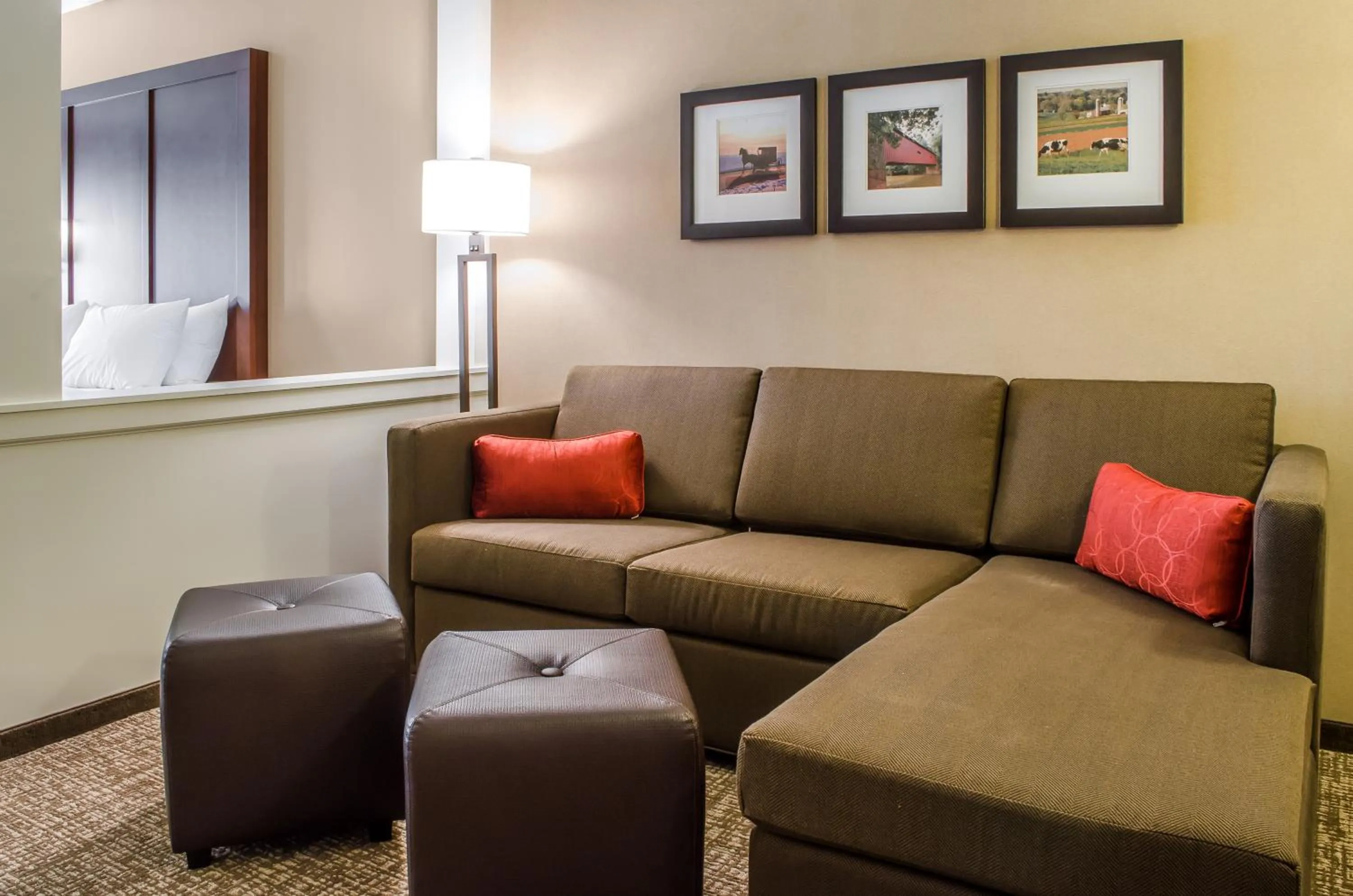 Living room in Comfort Suites Manheim - Lancaster