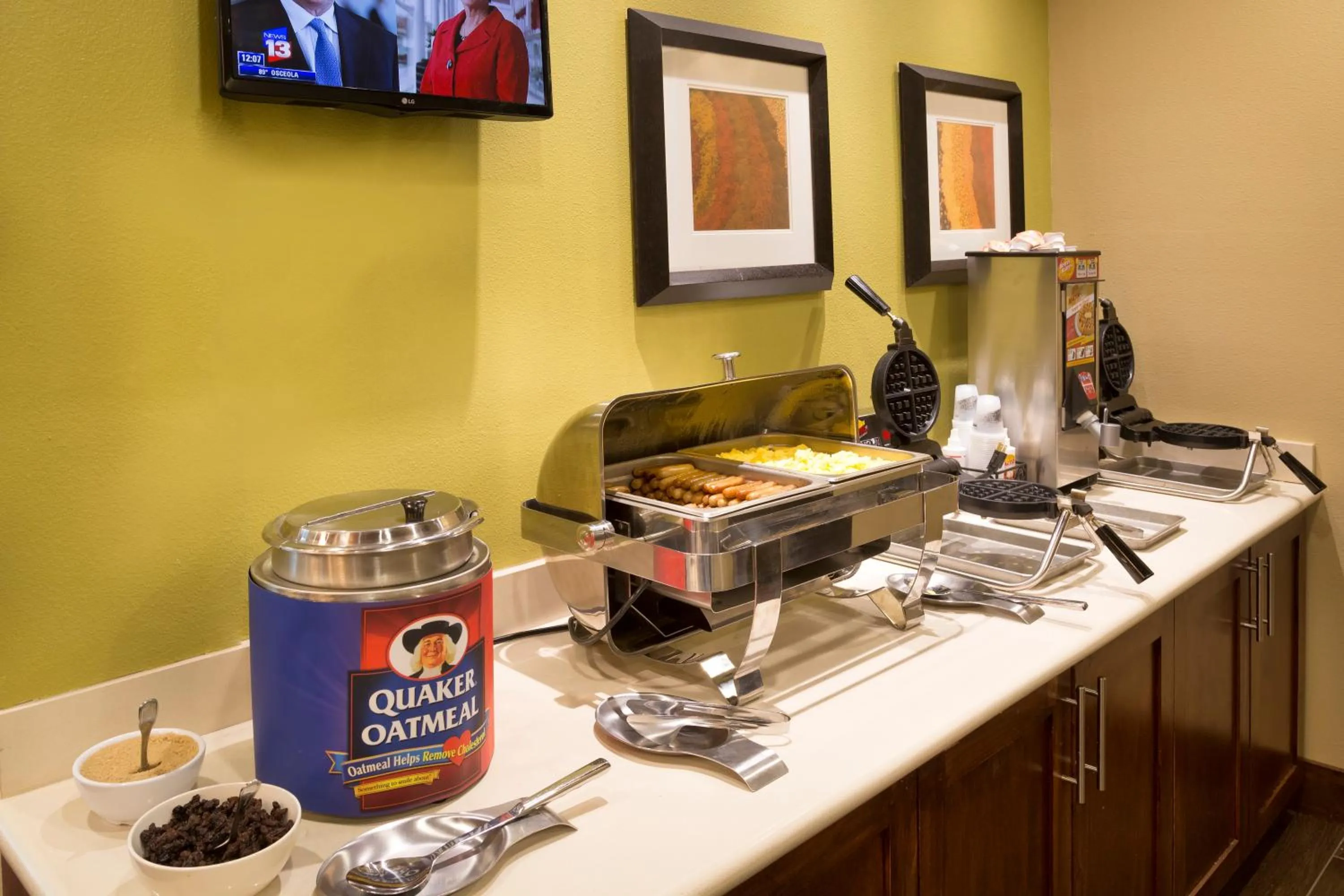 Breakfast in Staybridge Suites Orlando at SeaWorld by IHG - Free Breakfast & Shuttle to SeaWorld Parks