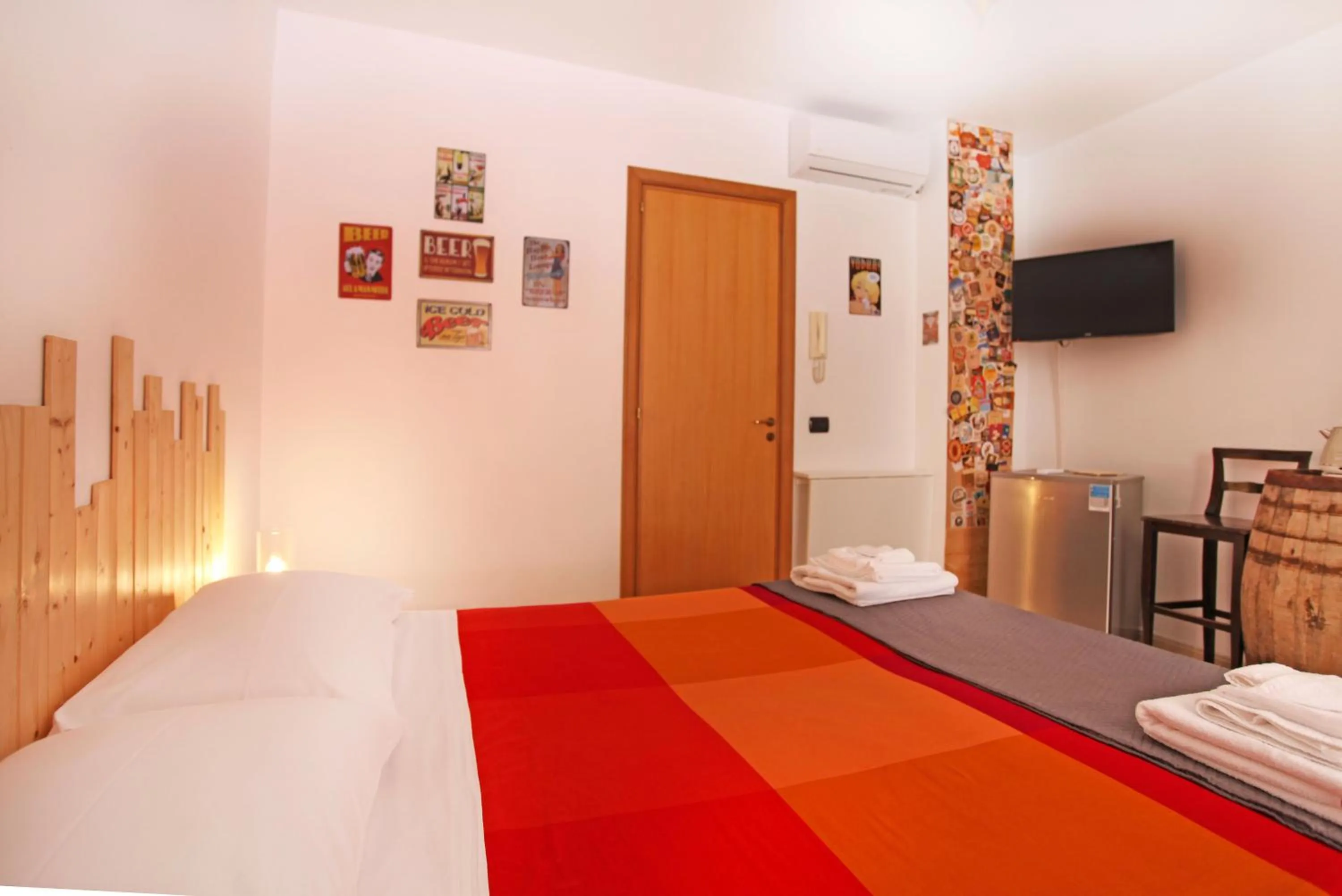 Bed in Taormina Bed and BeerCraft