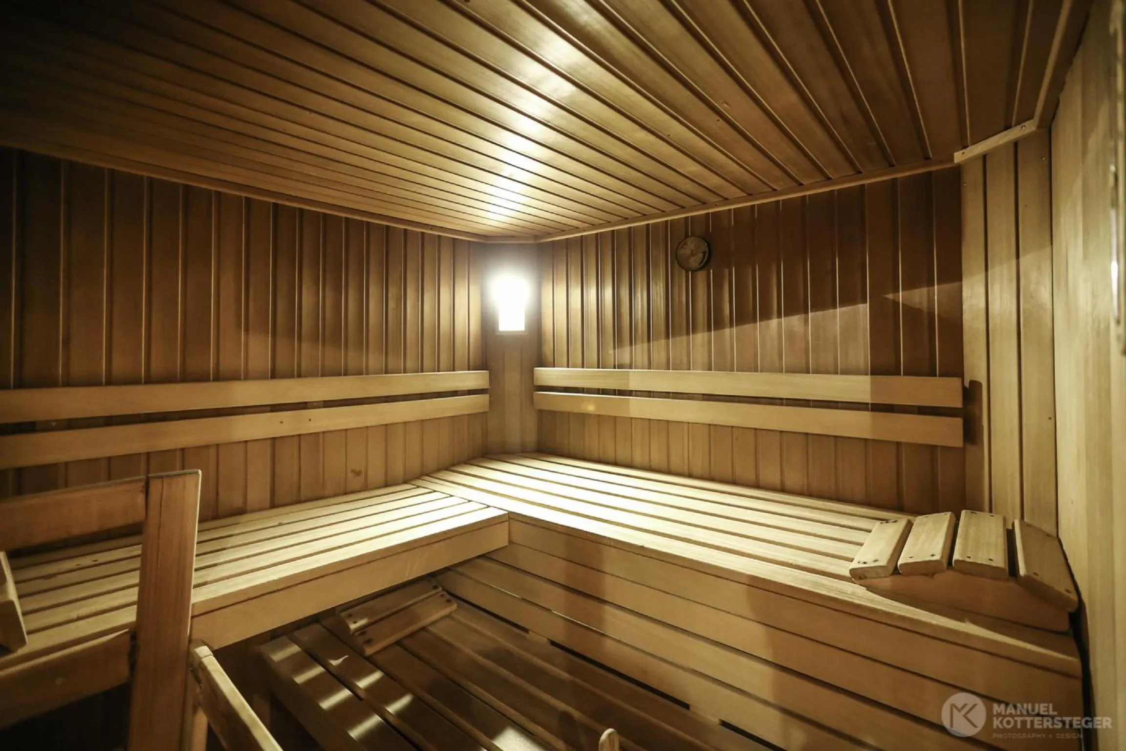 Sauna in Berghotel Kason