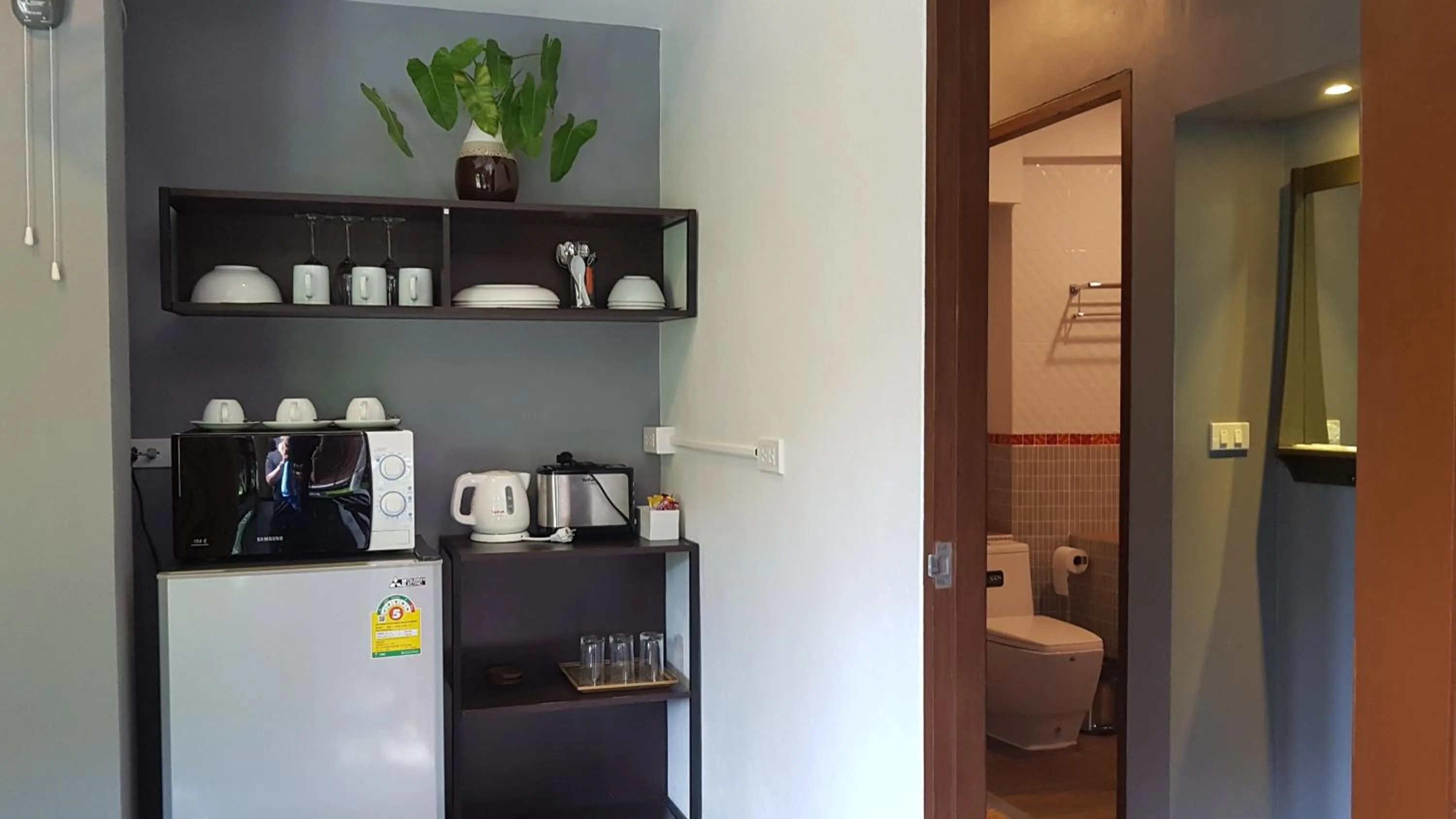 Kitchen or kitchenette in Balcony Villa