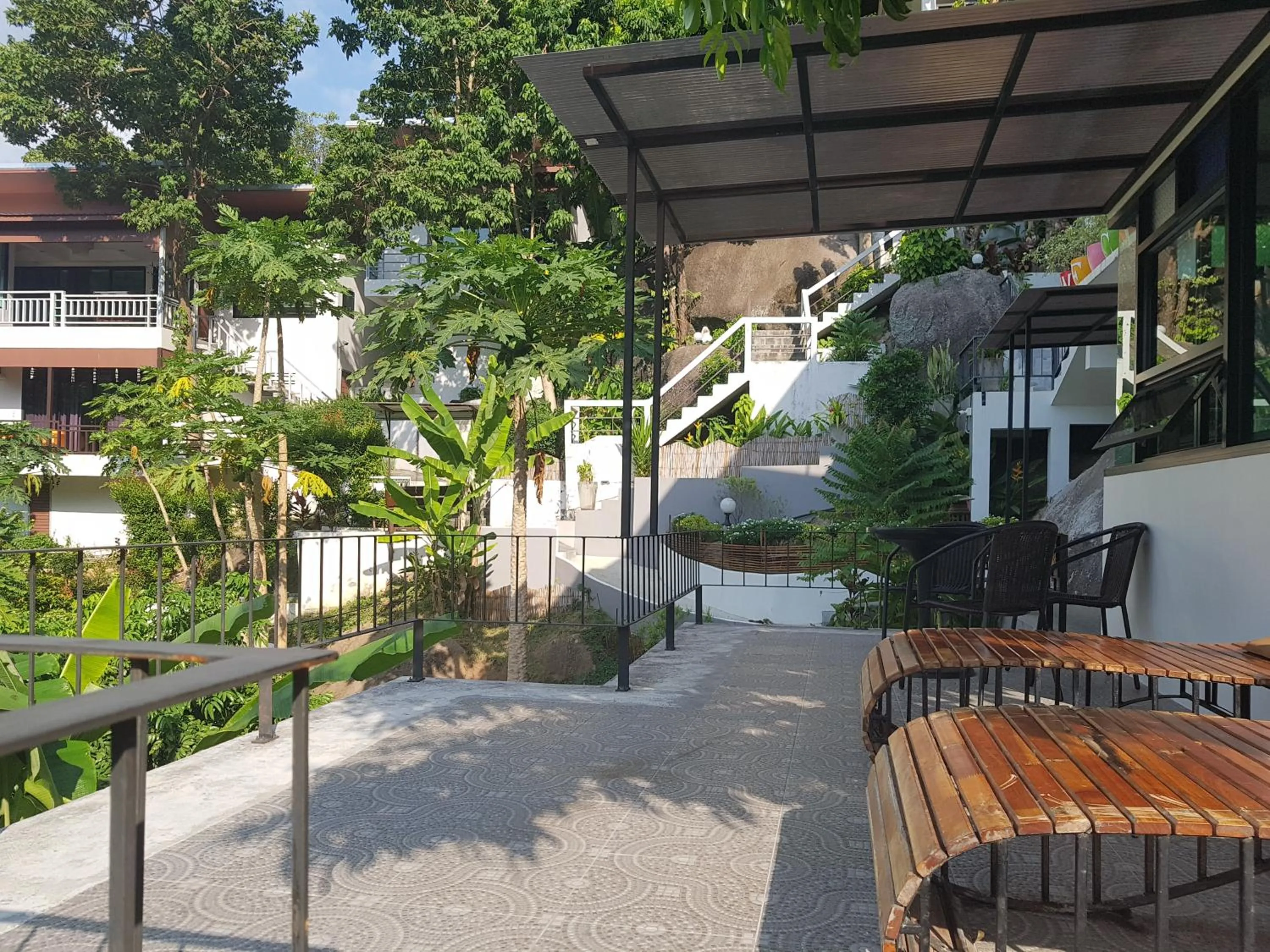 Patio in Balcony Villa