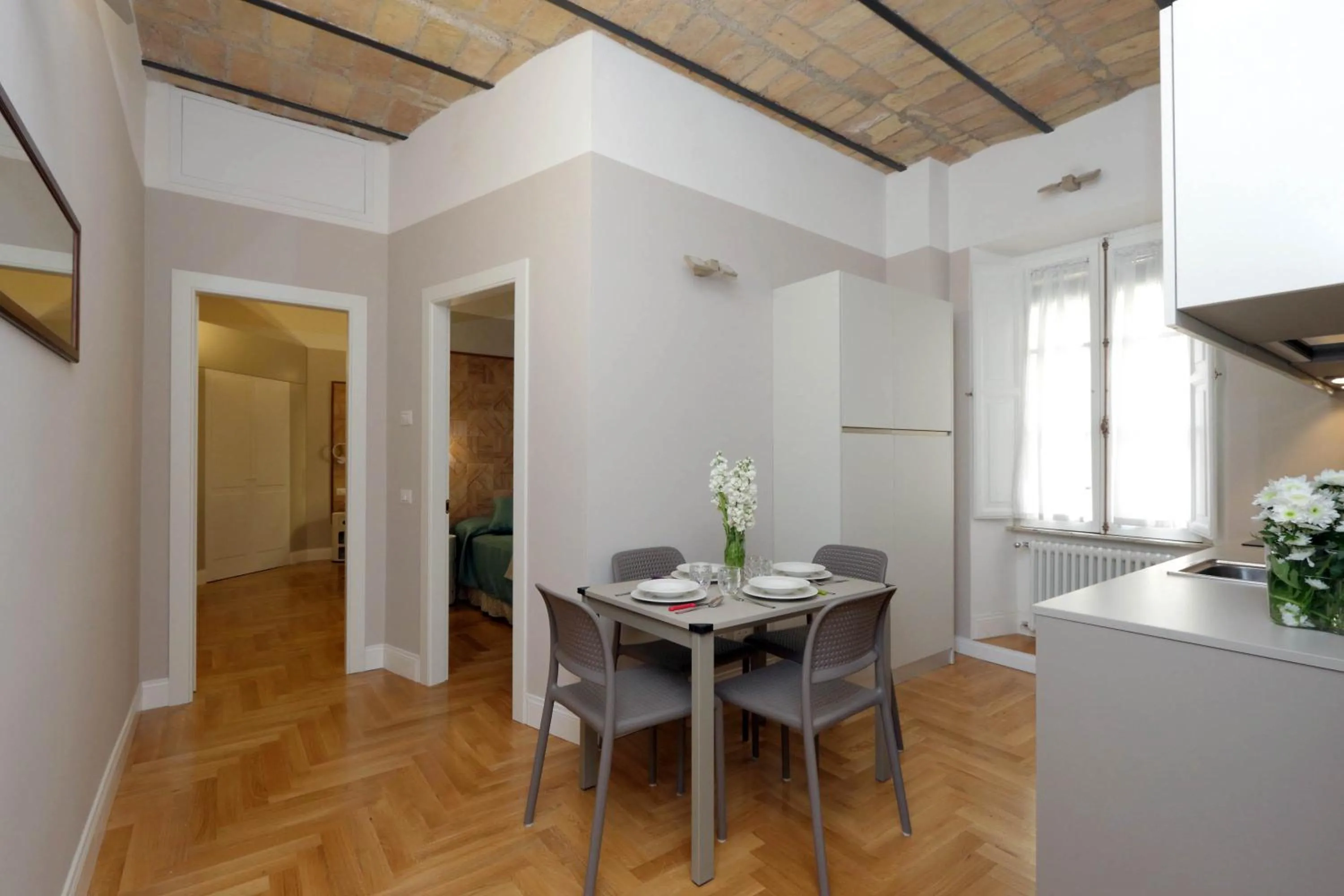 Kitchen or kitchenette in Bellezza Al Colosseo - B&B & Apts