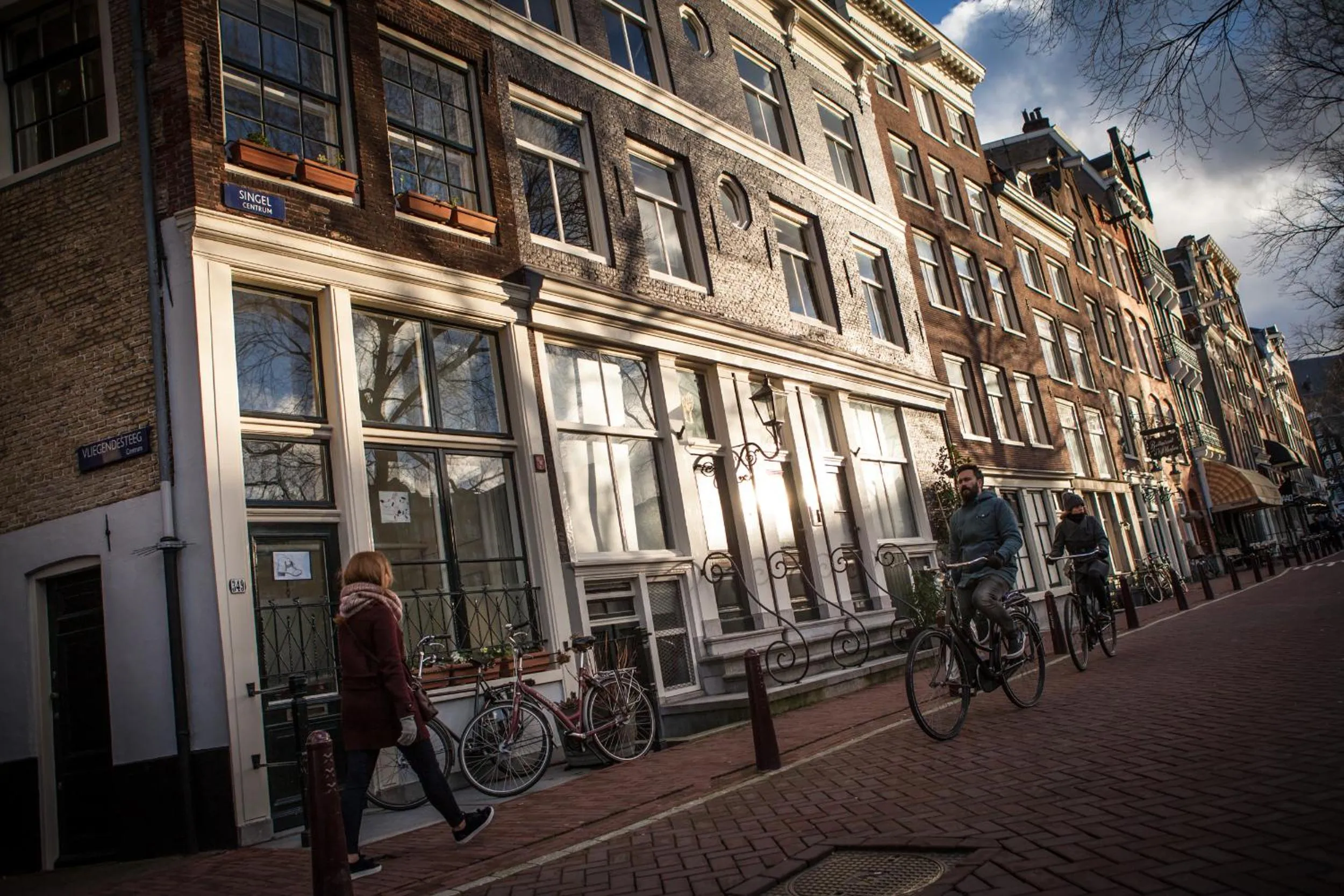 Street view in B&B Singel Amsterdam Centre