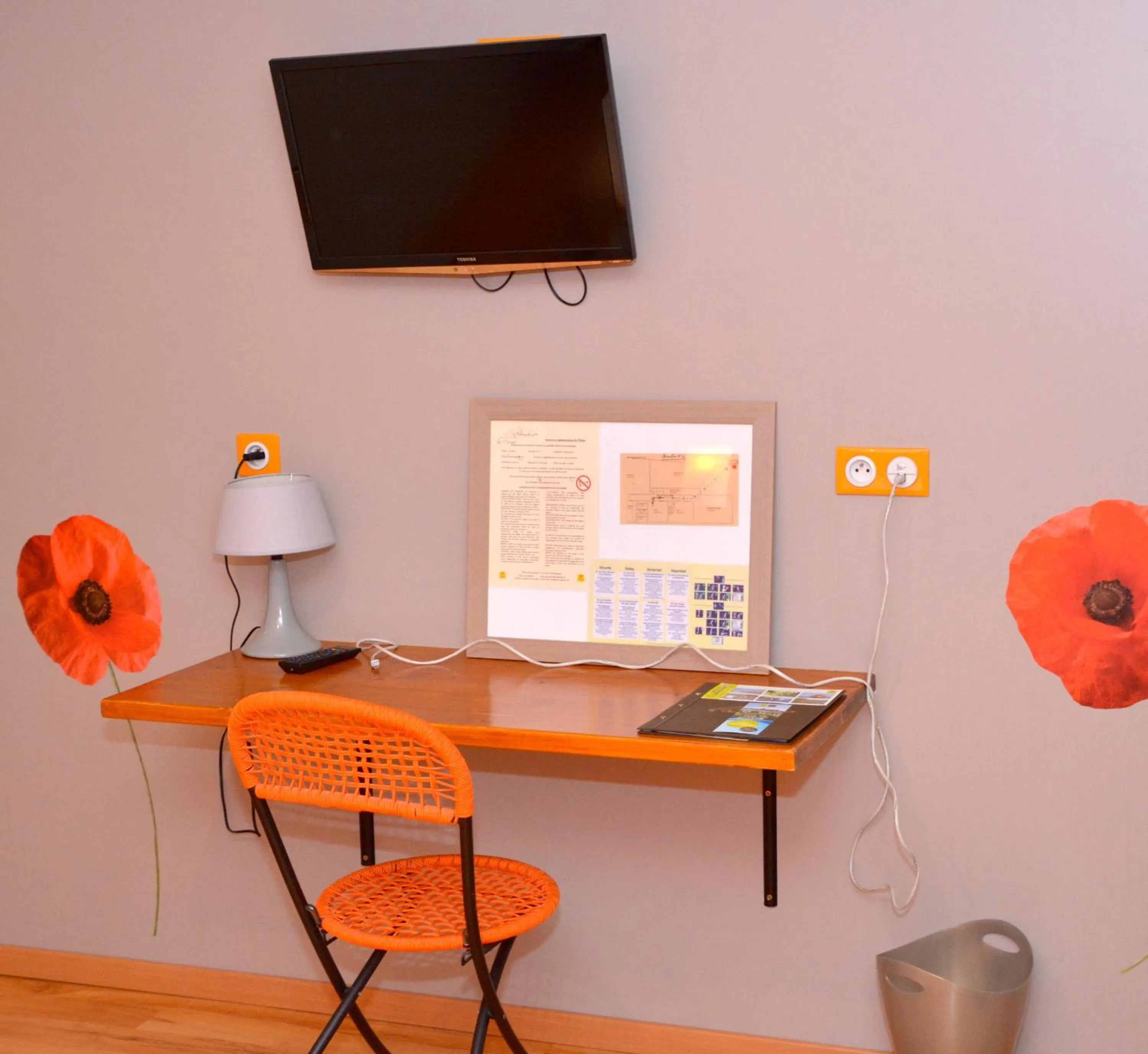 Decorative detail in Logis - Hotel & Restaurant La Corne d 'Abondance