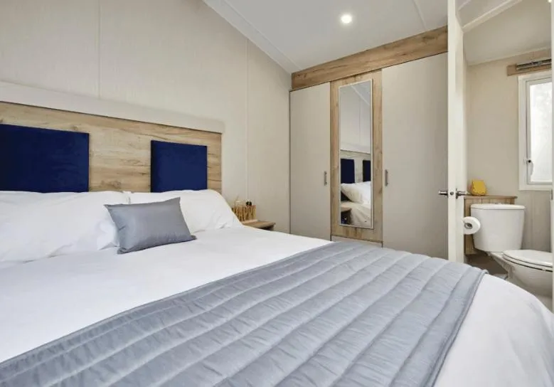 Bed in Widemouth Bay Caravan Park