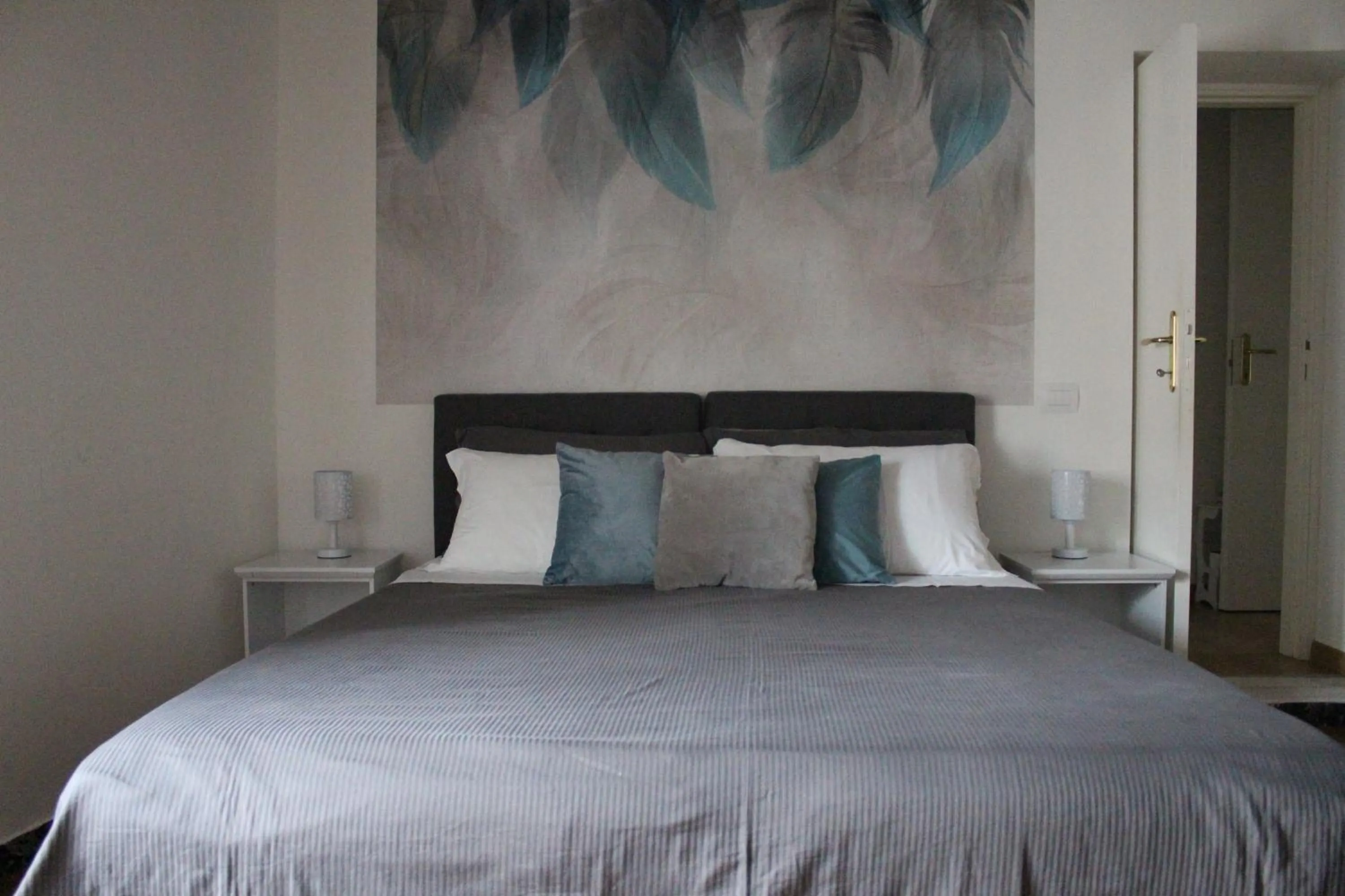 Shower, Bed in La Pieve