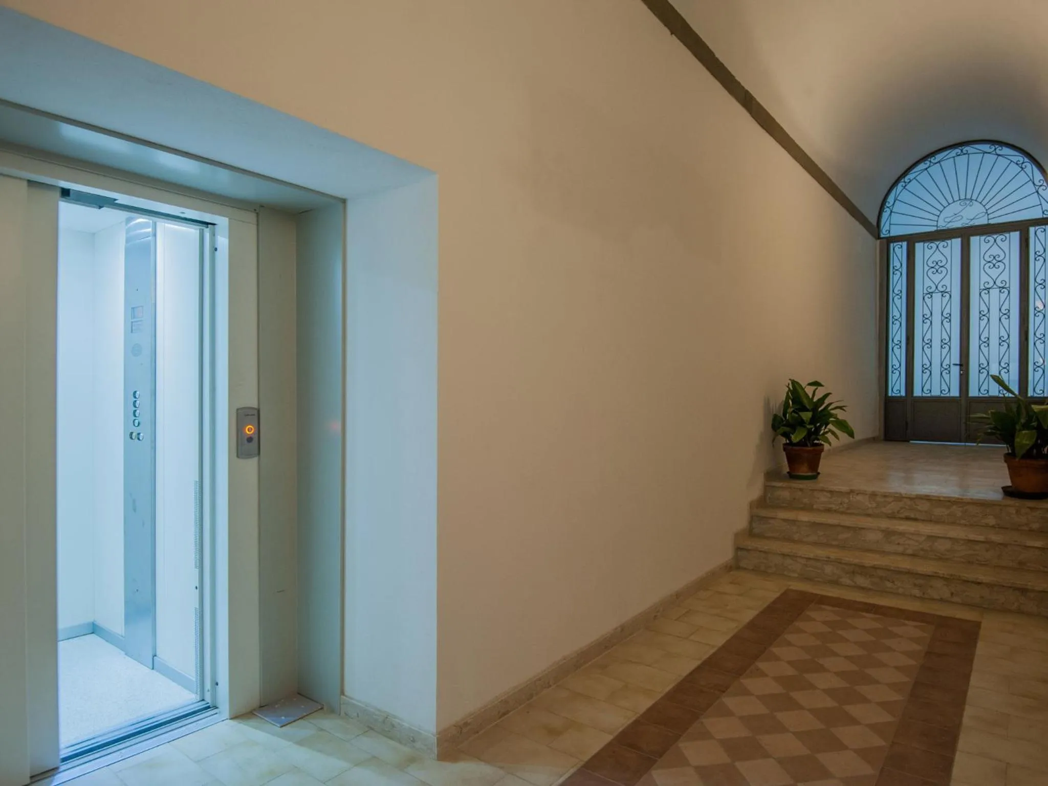 Facade/entrance in La Pieve