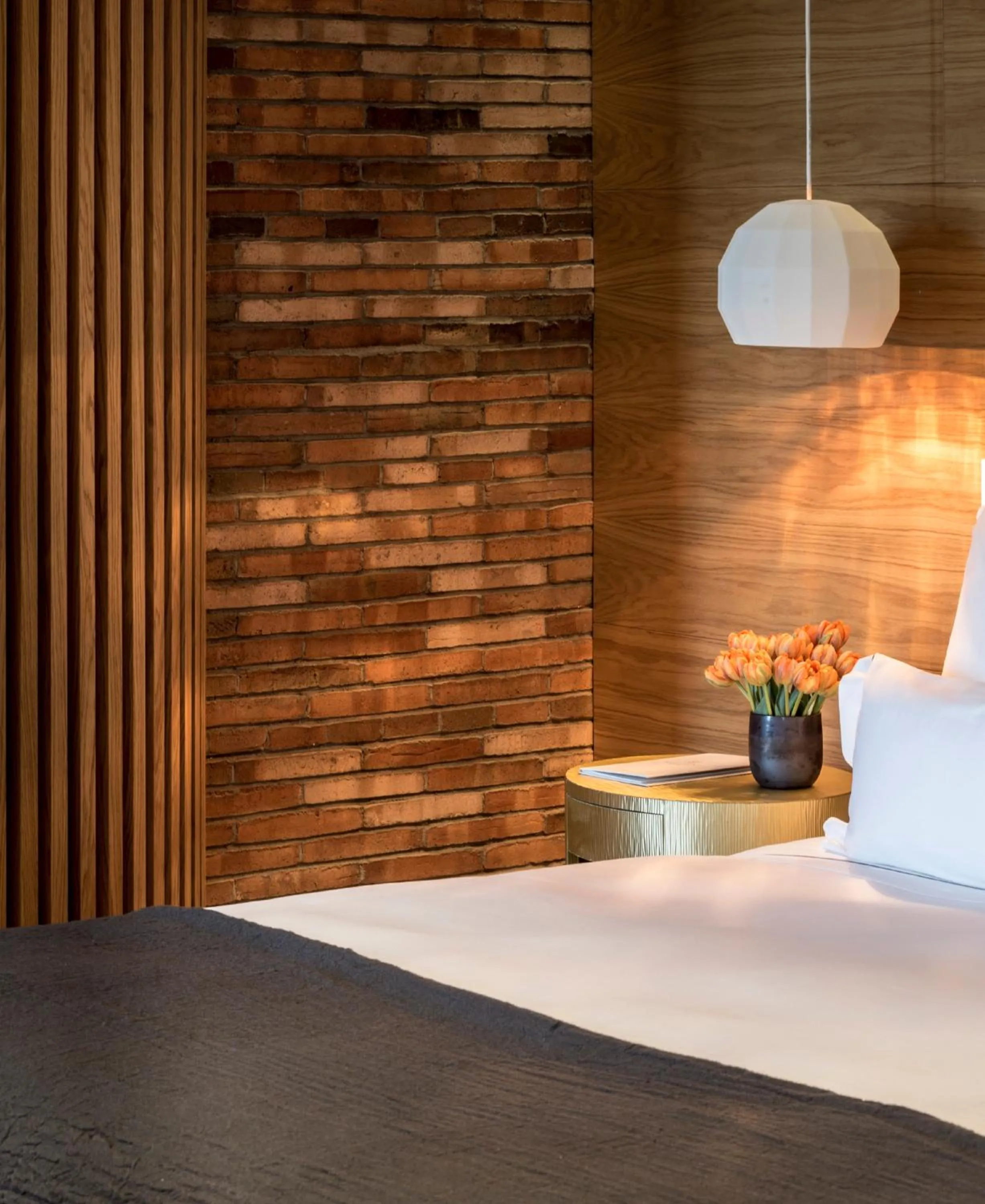 Decorative detail, Bed in Monument Hotel