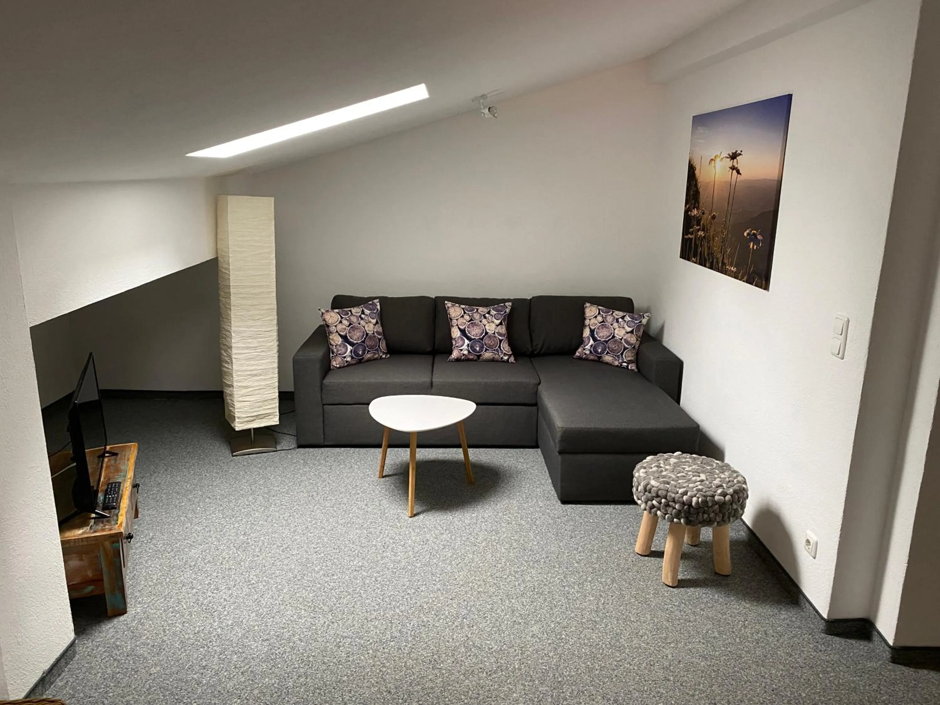 Living room in Bergsteiger-Hotel "Grüner Hut"