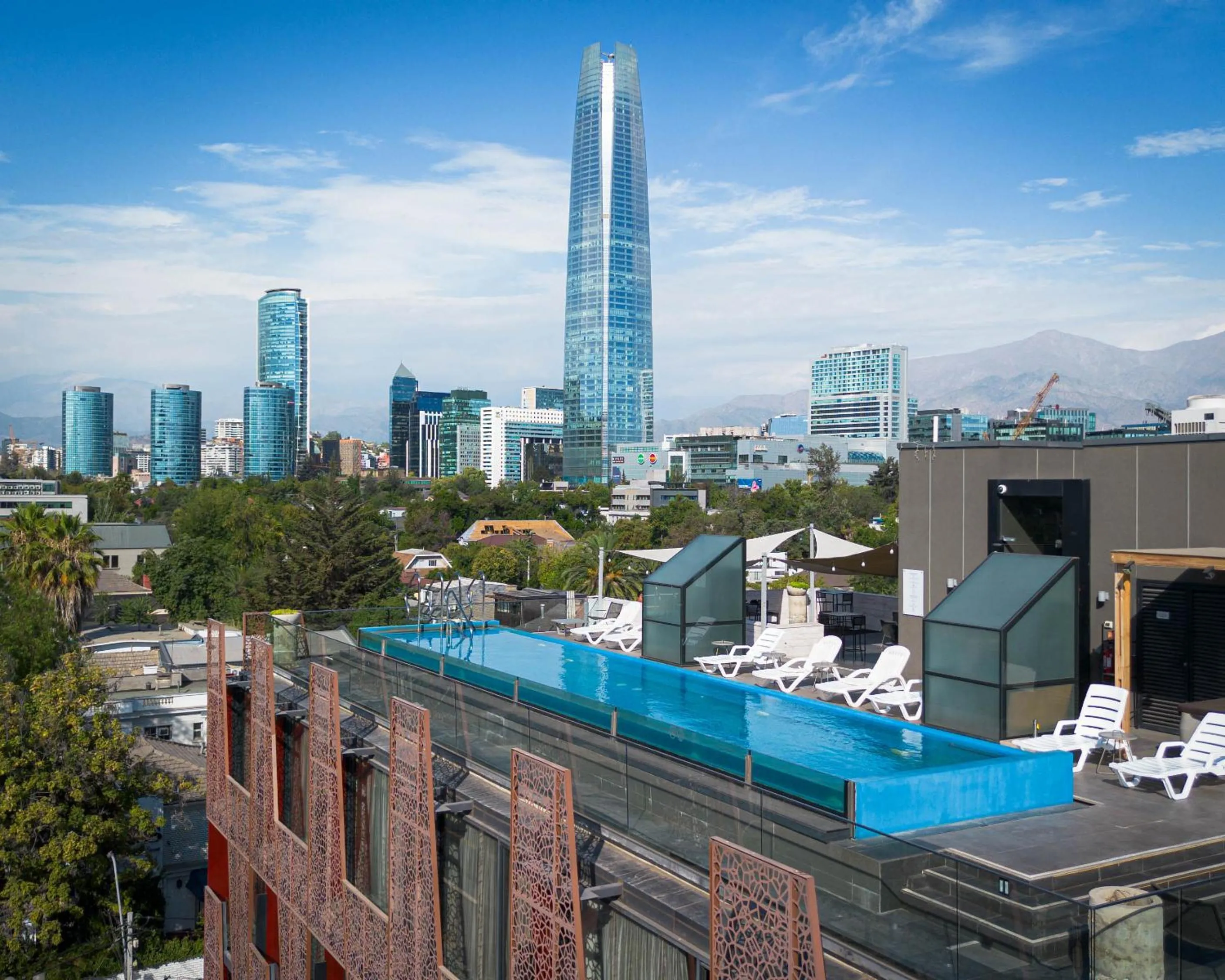 City view in Ladera Boutique Hotel