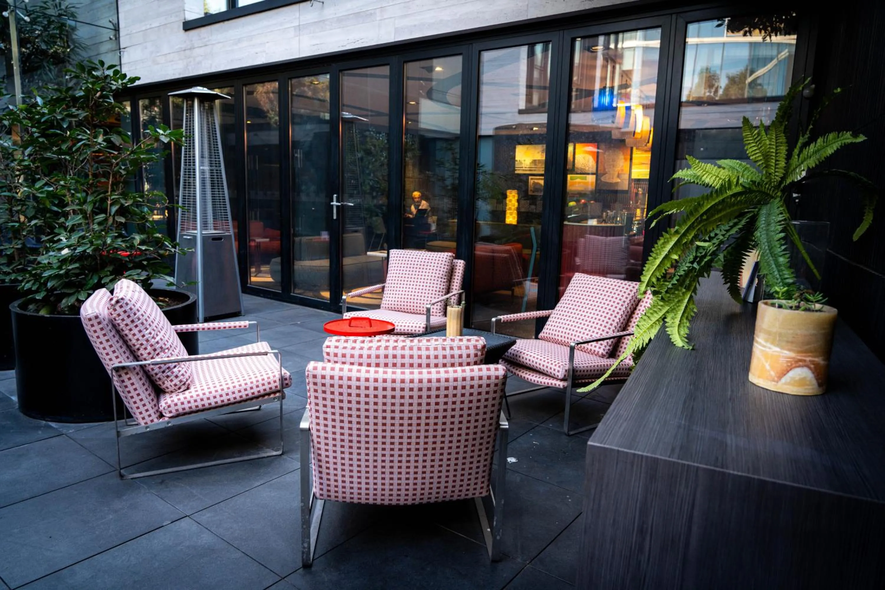 Patio in Ladera Boutique Hotel