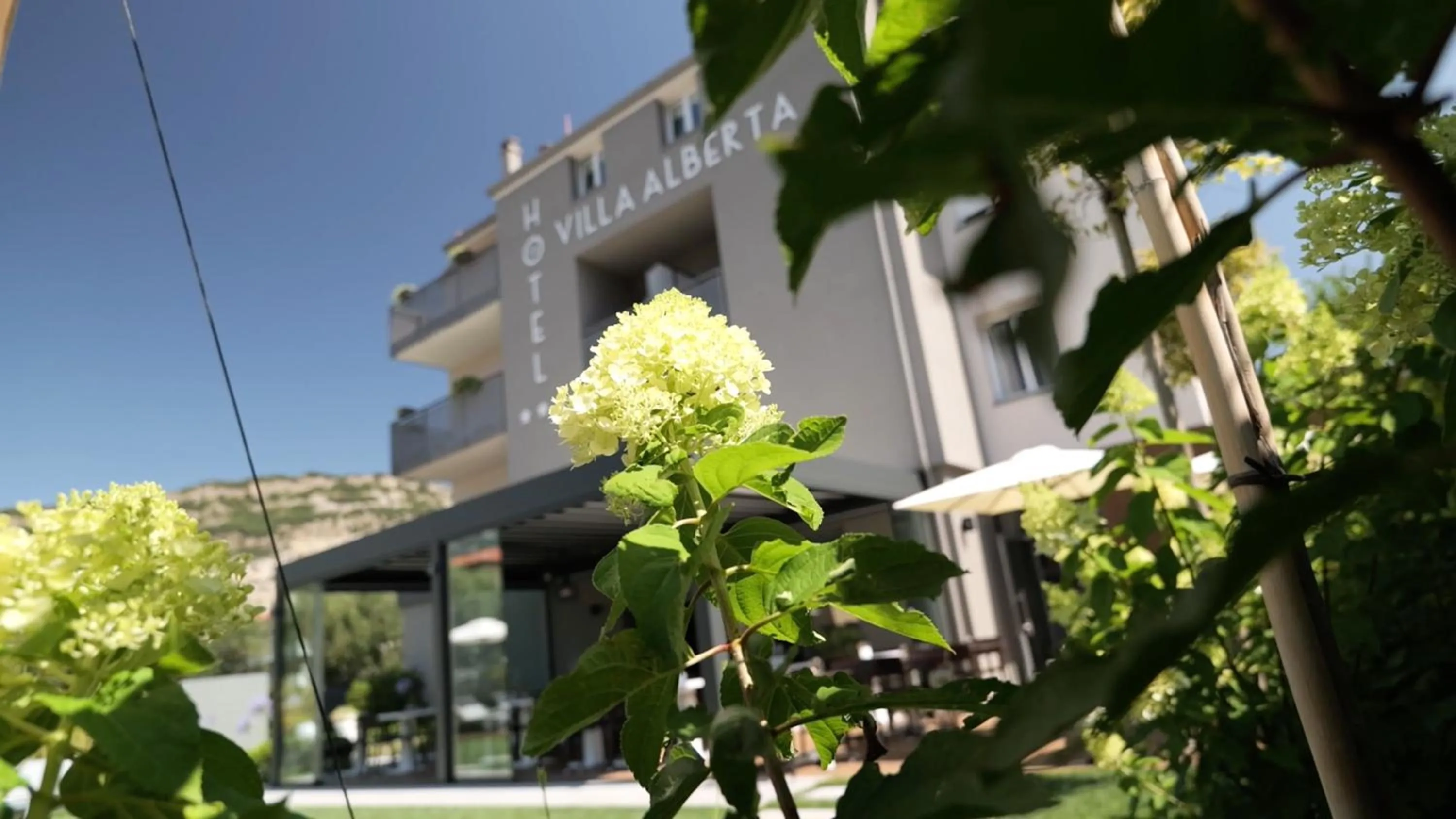 Property building in Boutique Hotel Villa Alberta