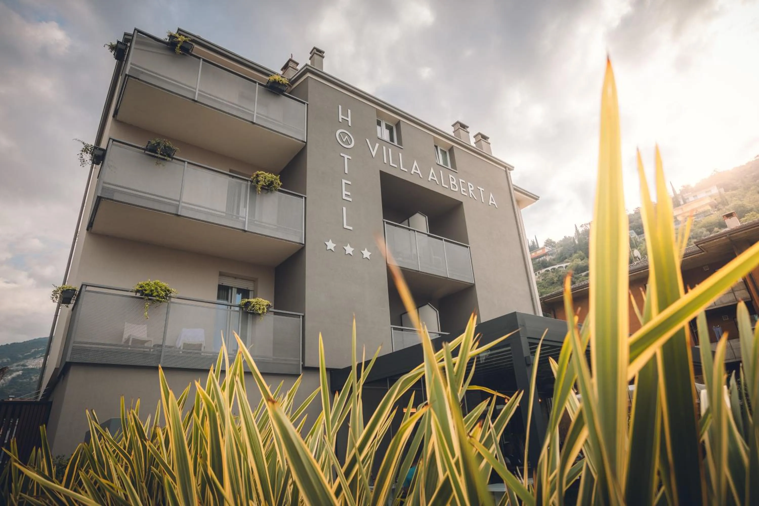 Property building in Boutique Hotel Villa Alberta