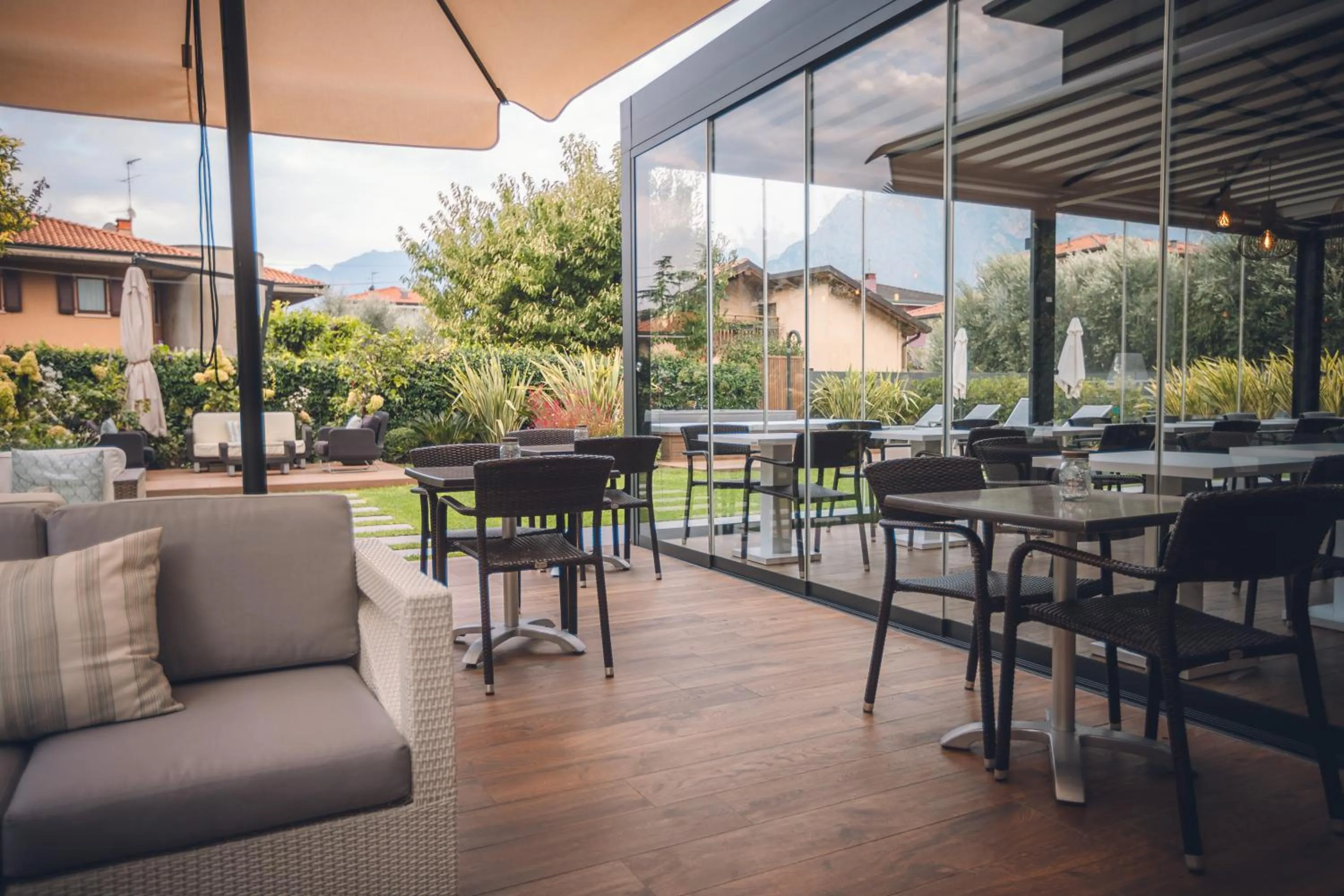 Garden in Boutique Hotel Villa Alberta