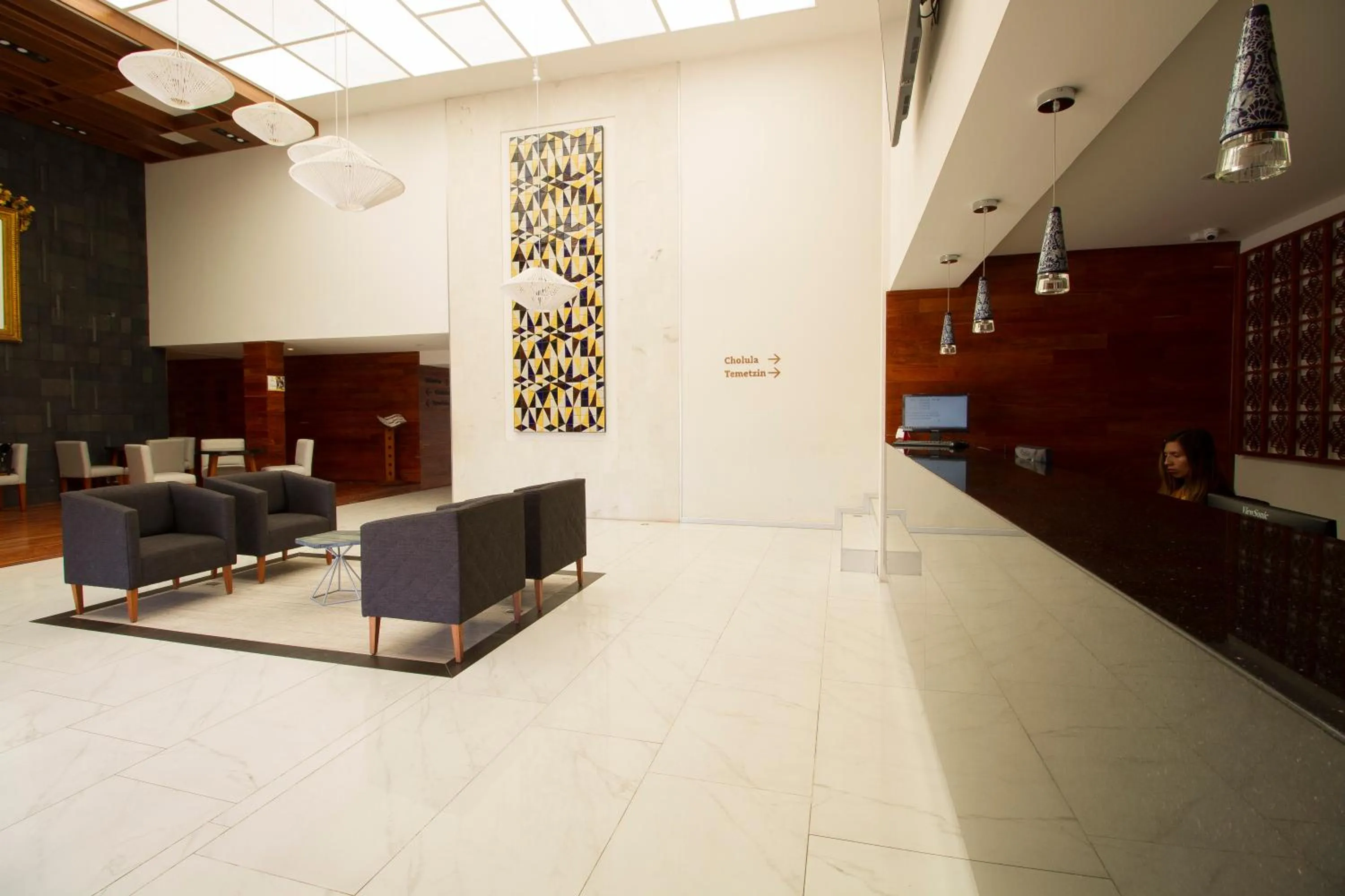 Lobby or reception in Hotel Posada Señorial