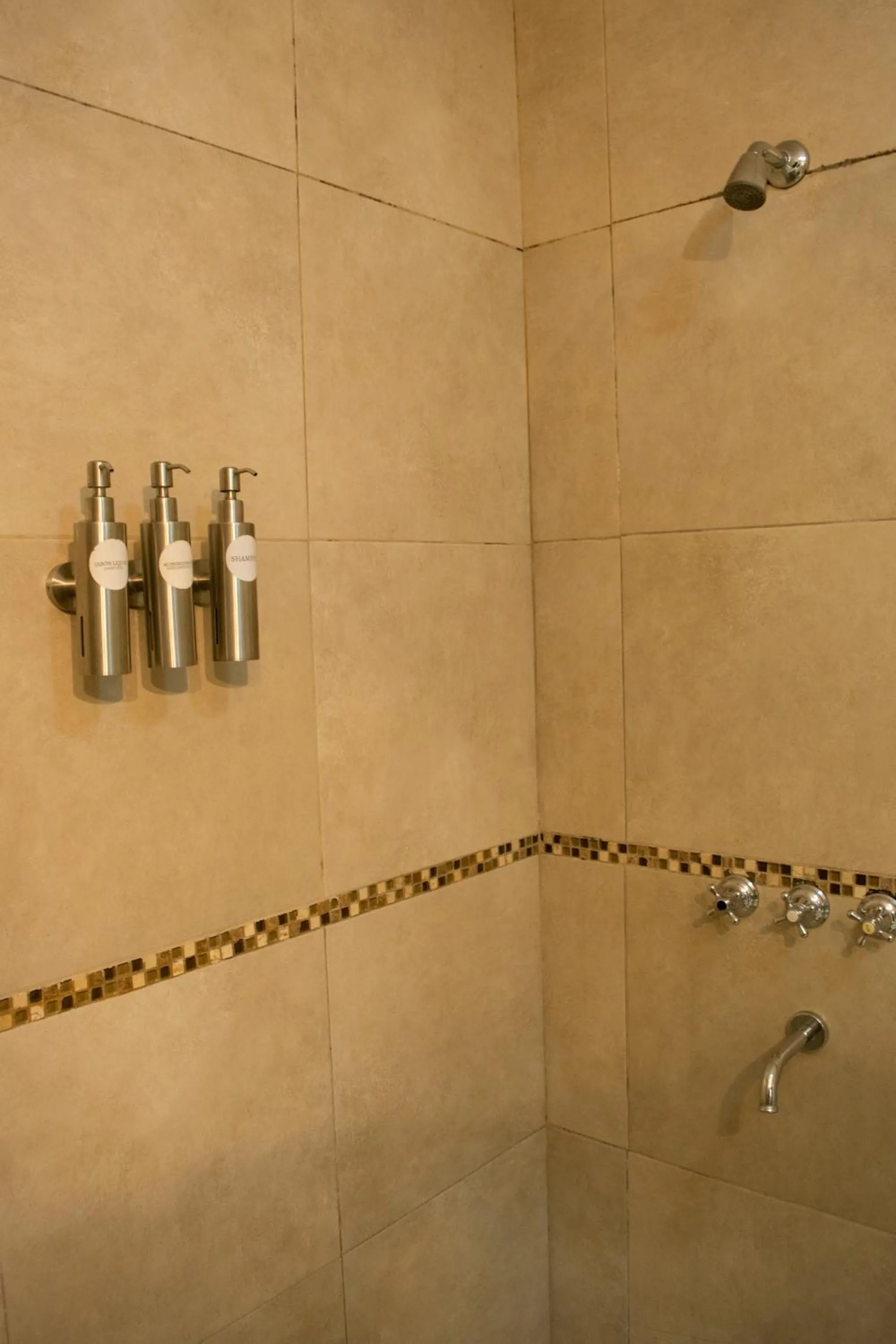 Shower in Hotel del Tren