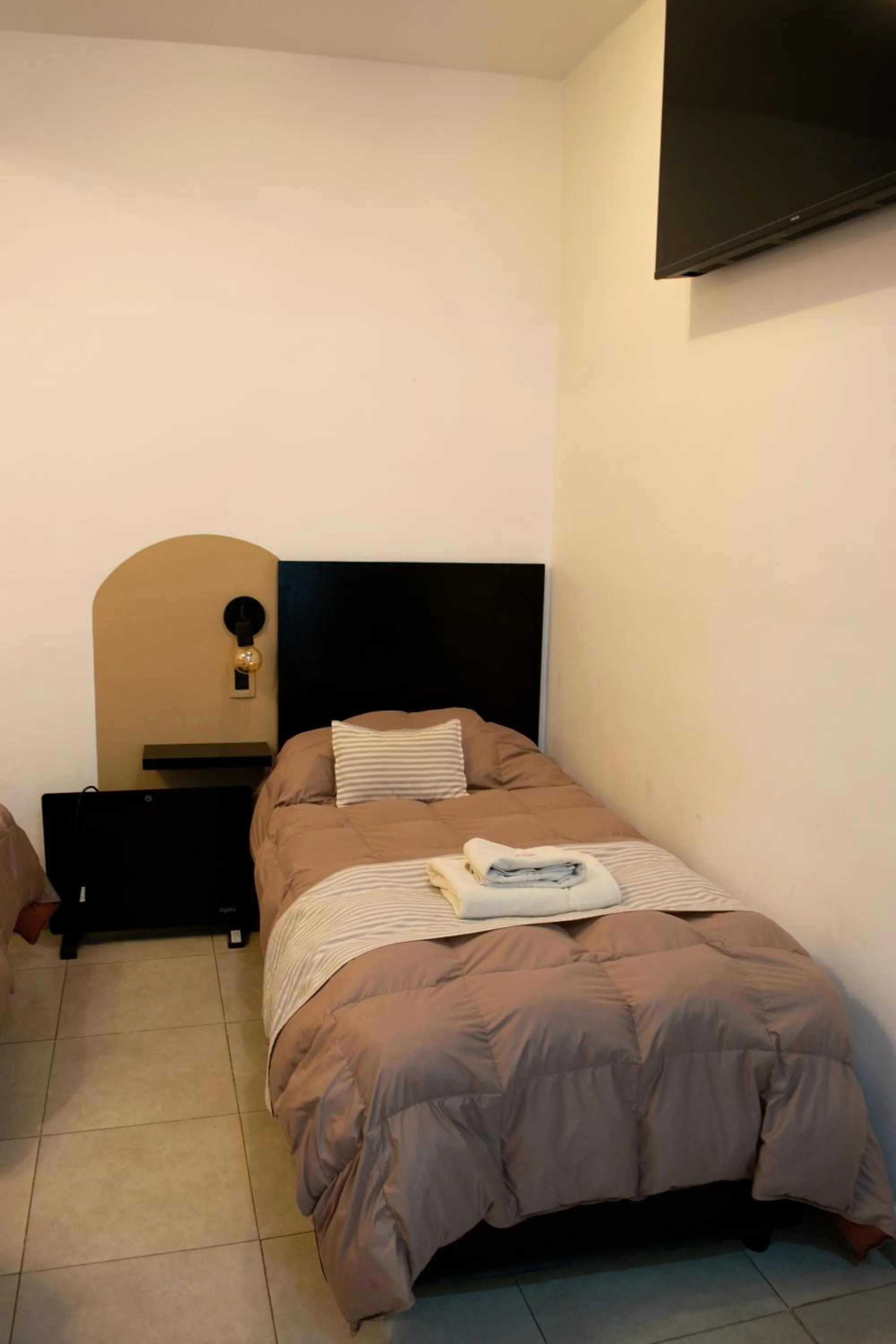 Bedroom, Bed in Hotel del Tren