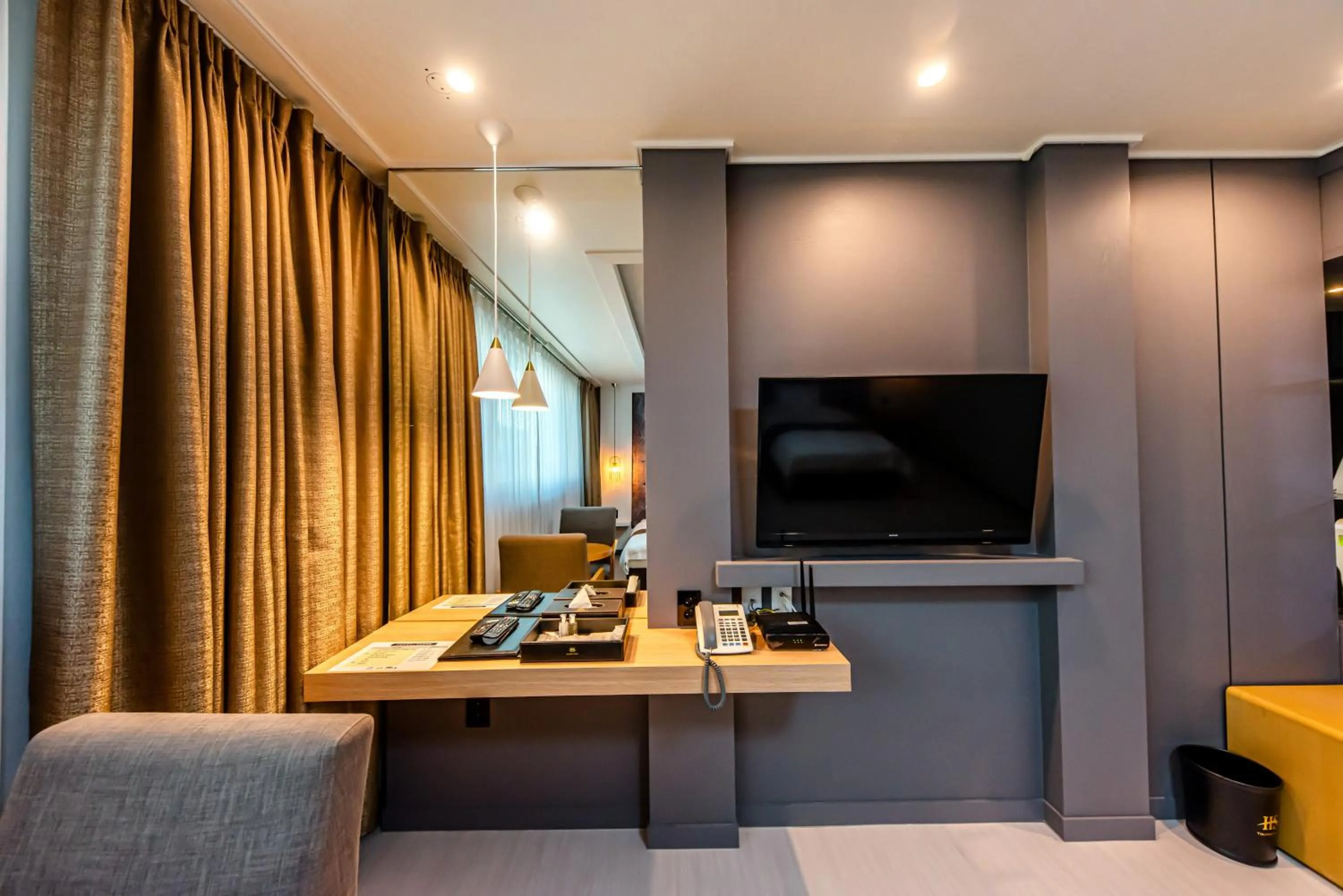 TV/Entertainment Center in HS Tourist Hotel