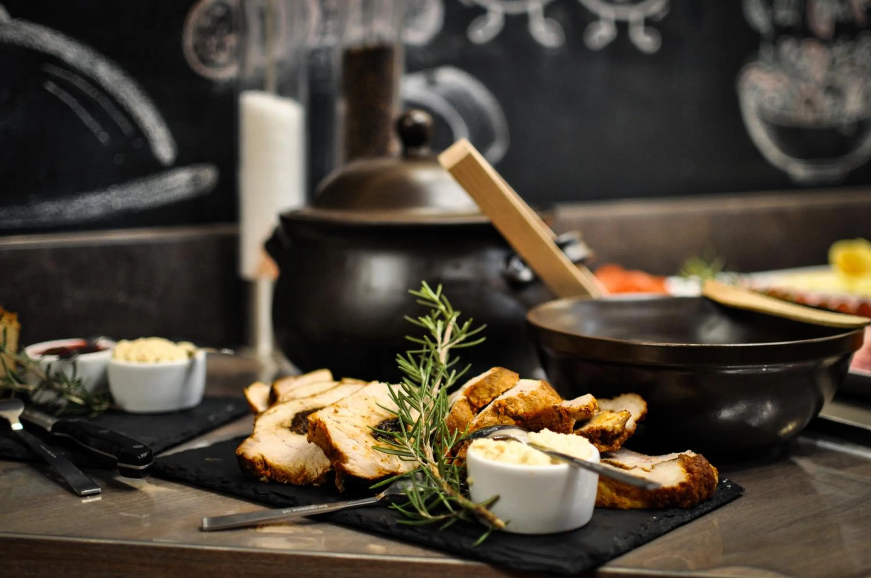 Food and drinks in Hotel Trzy Światy Spa & Wellness Rajska WySpa