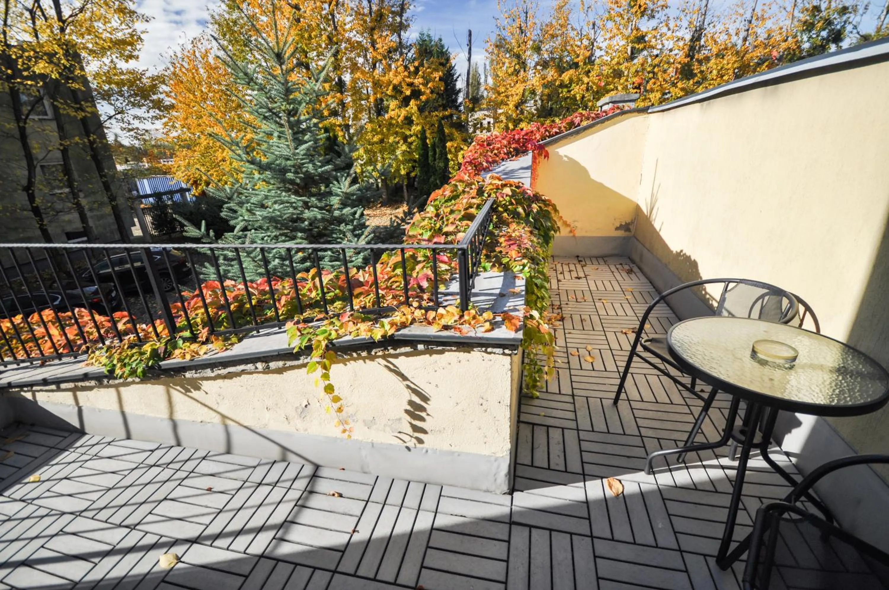 Patio in Hotel Trzy Światy Spa & Wellness Rajska WySpa