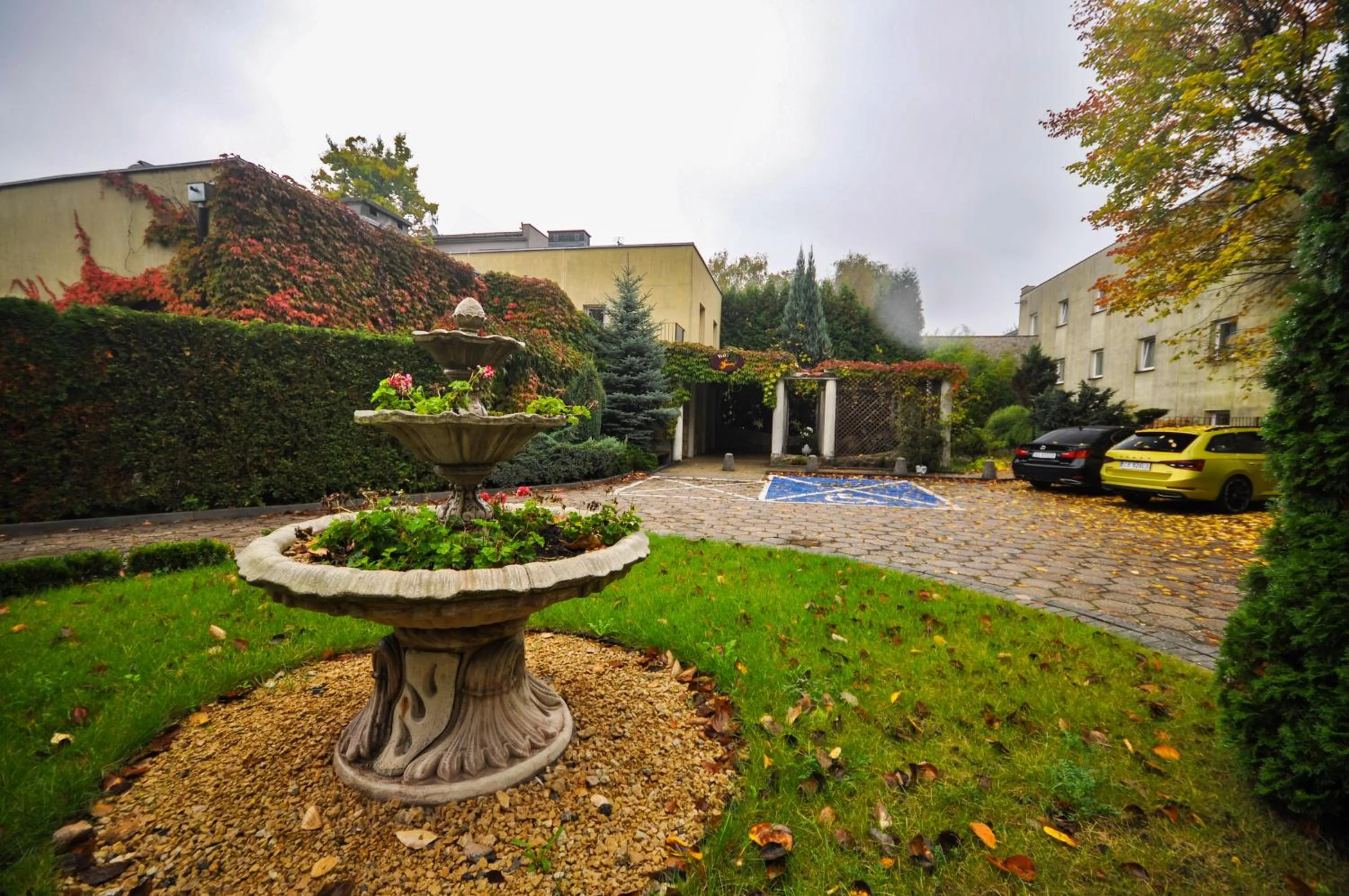 Garden view in Hotel Trzy Światy Spa & Wellness Rajska WySpa