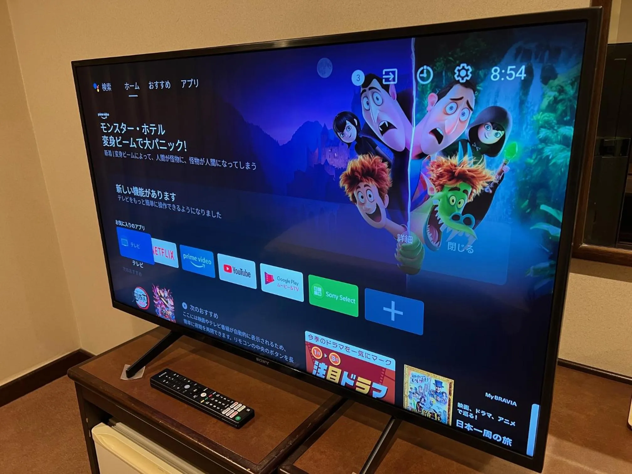 TV and multimedia in Hotel Karuizawa Elegance