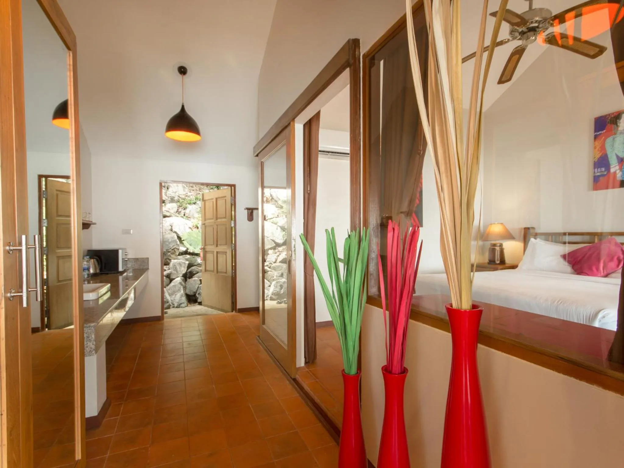 Bed in Boujis Boutique Resort