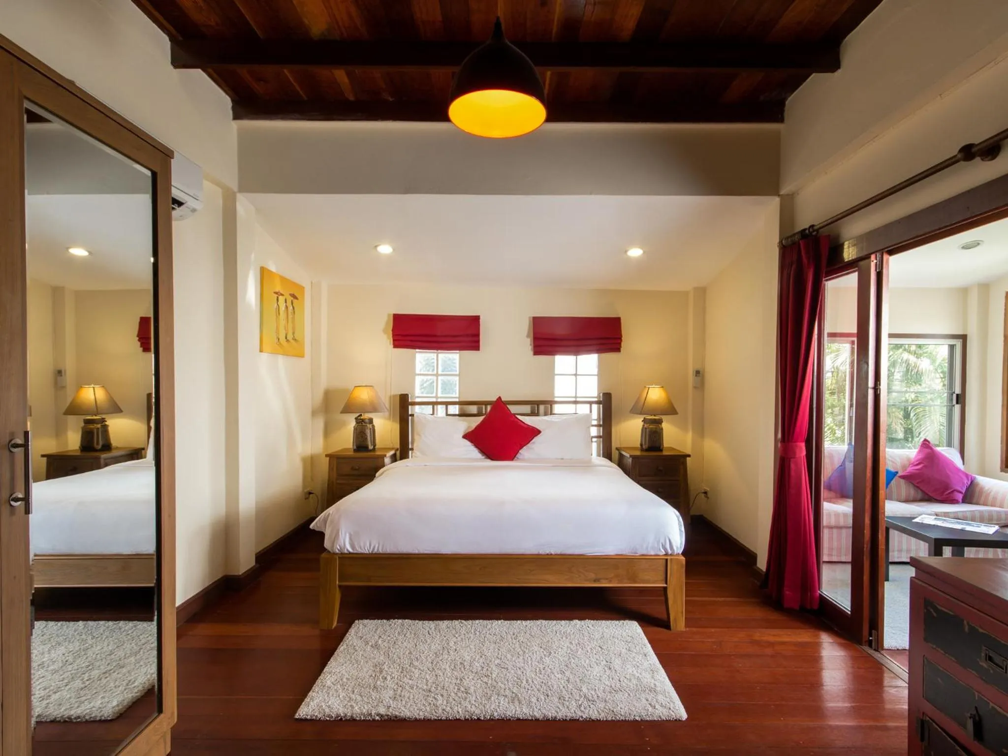 Bed in Boujis Boutique Resort