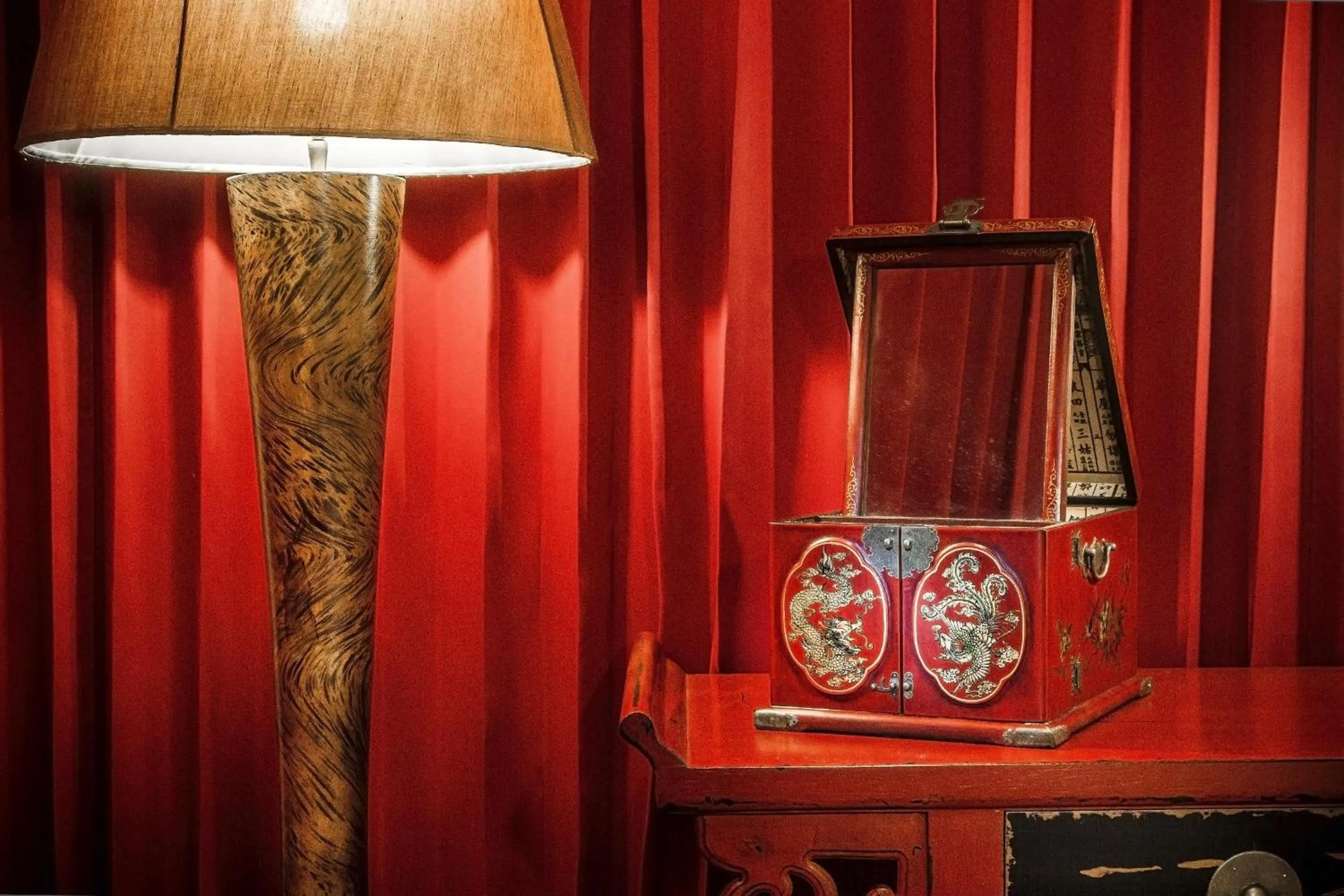 Decorative detail in Boujis Boutique Resort