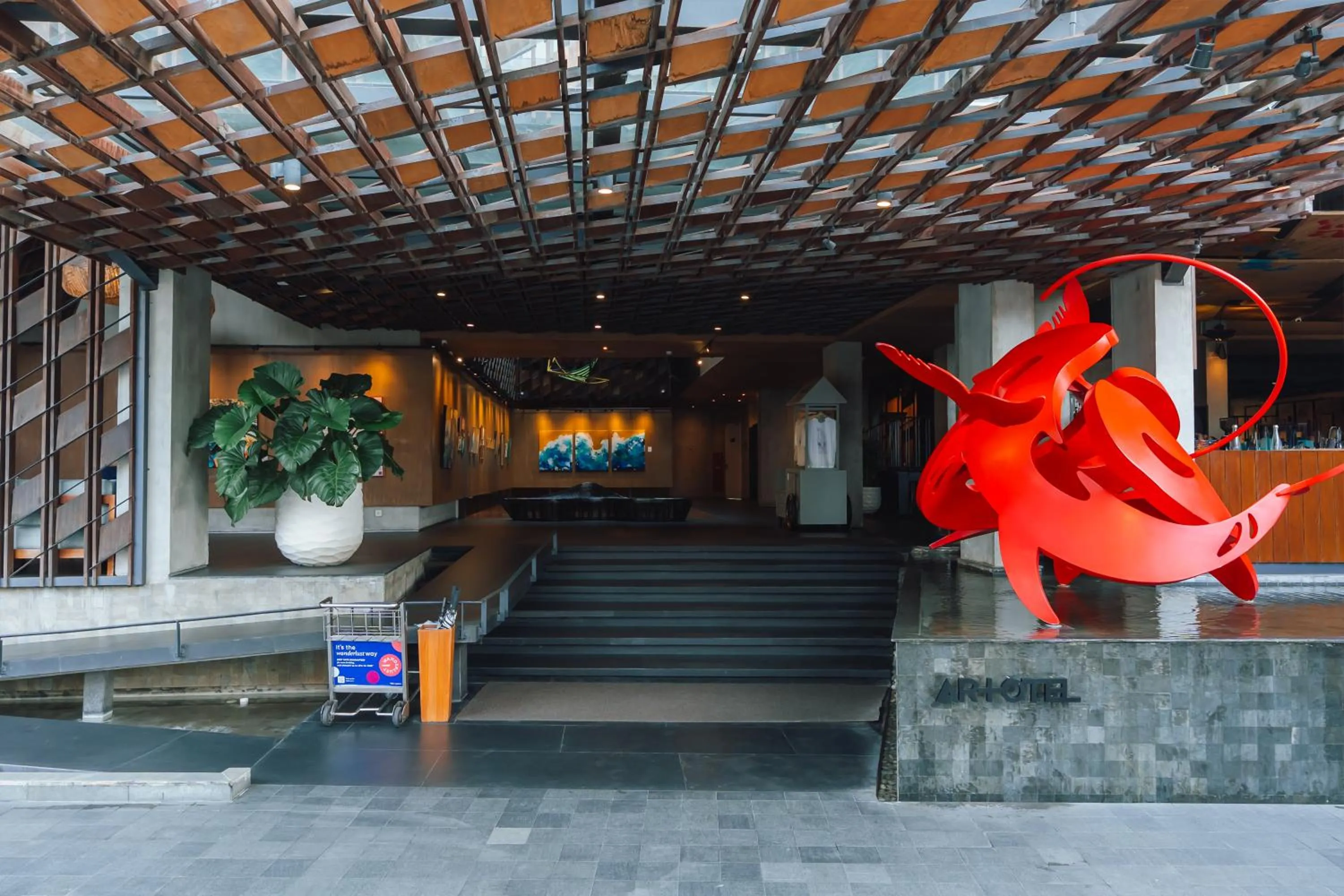 Lobby or reception in ARTOTEL Sanur Bali