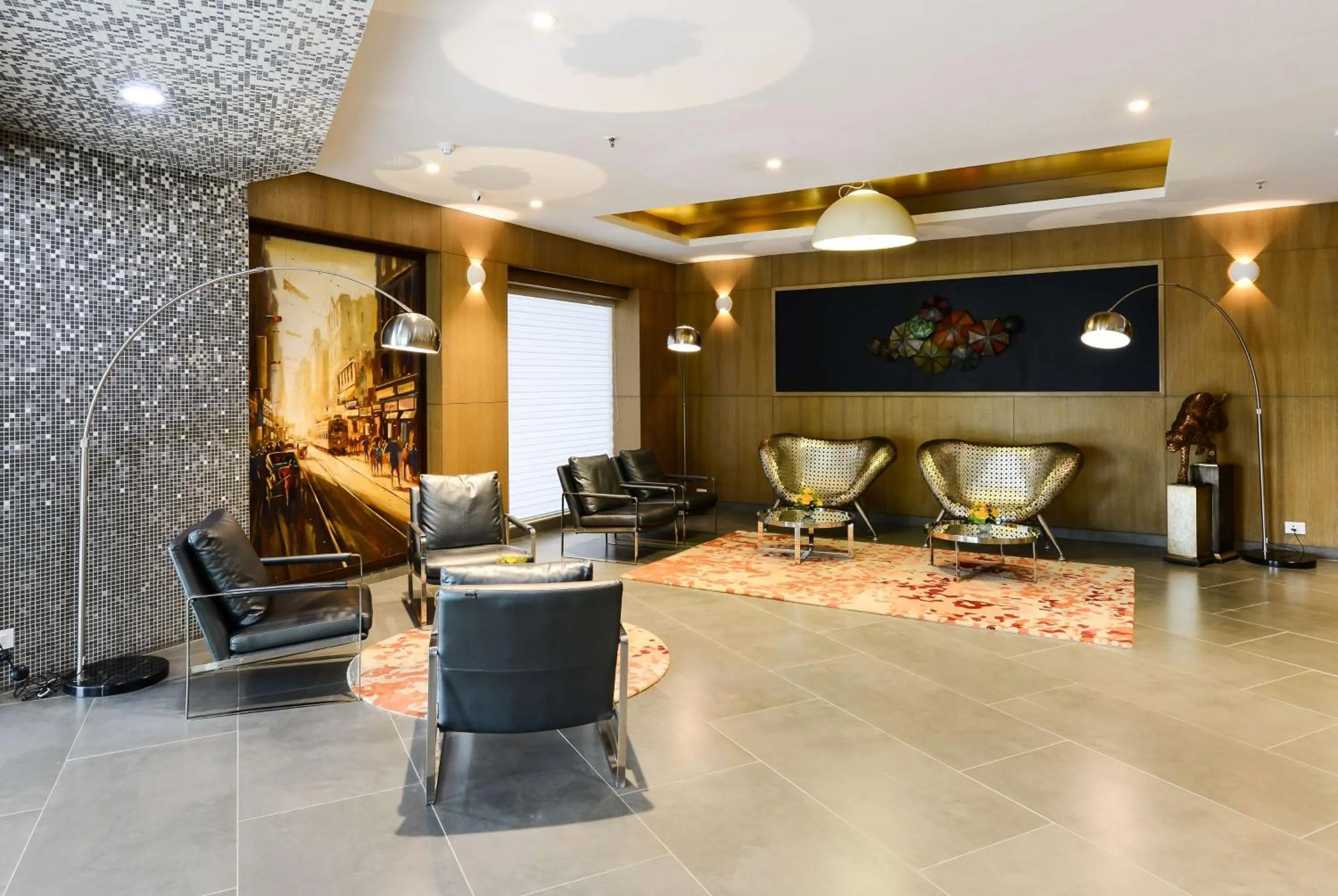 Lobby or reception in Howard Johnson by Wyndham, Kolkata Airport