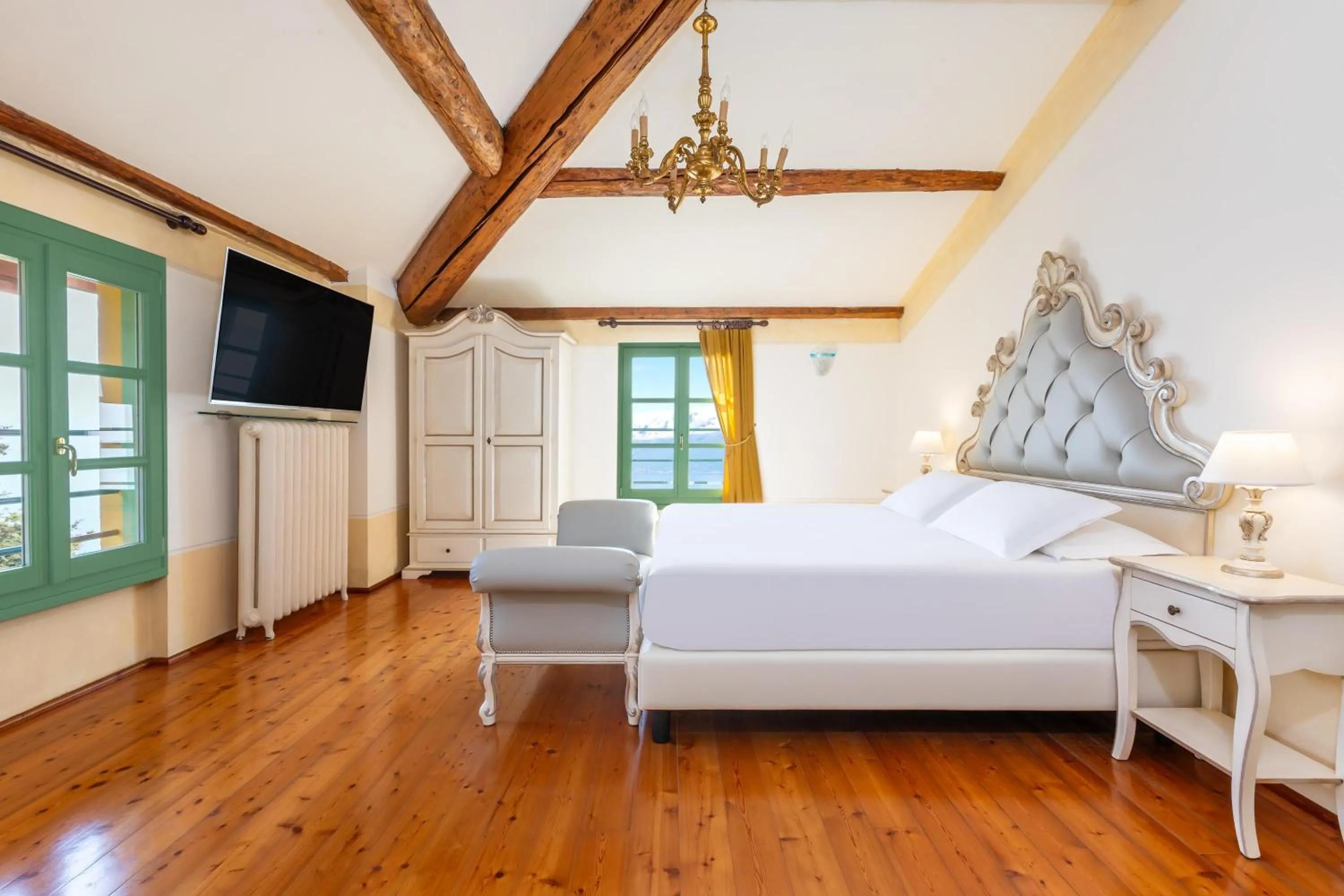 Photo of the whole room, Bed in Boutique Hotel Villa Sostaga