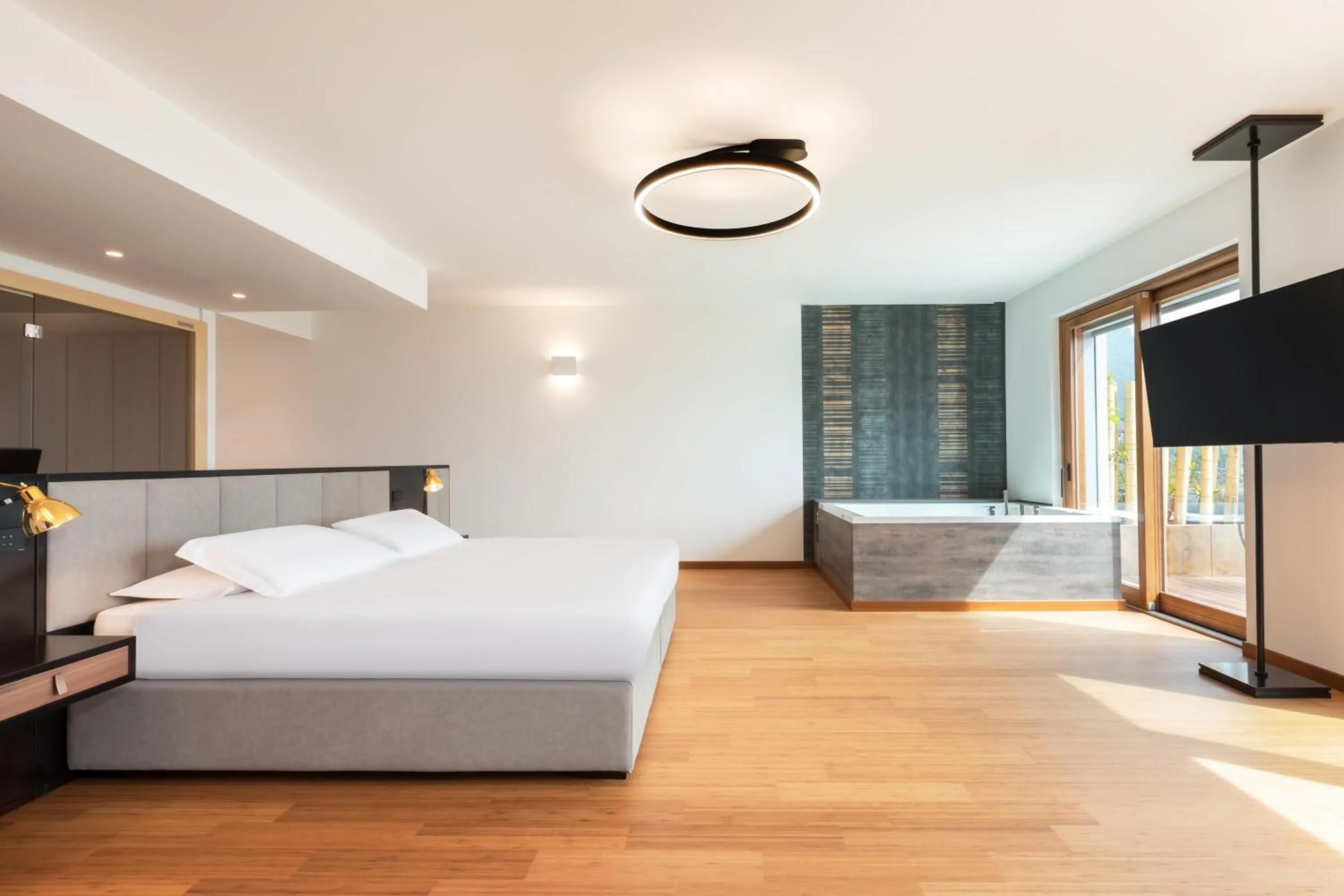 Photo of the whole room, Bed in Boutique Hotel Villa Sostaga