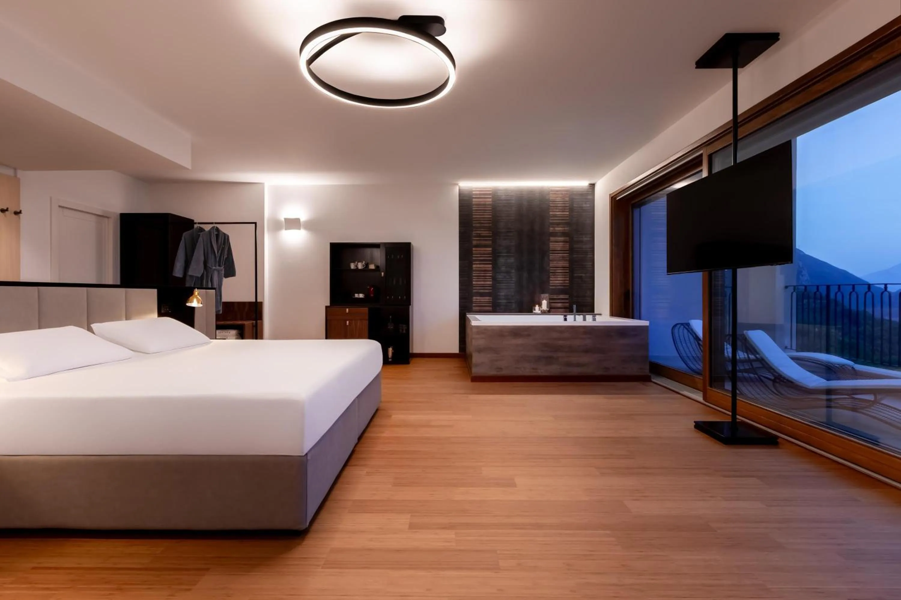 Photo of the whole room, Bed in Boutique Hotel Villa Sostaga